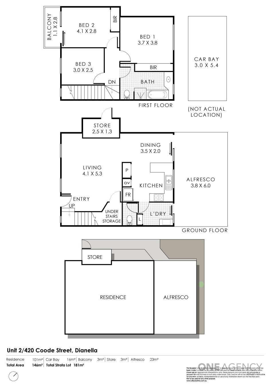 3-bedroom house at 2/420 Coode Street, Dianella, WA 6059, Bayswater, Western Australia