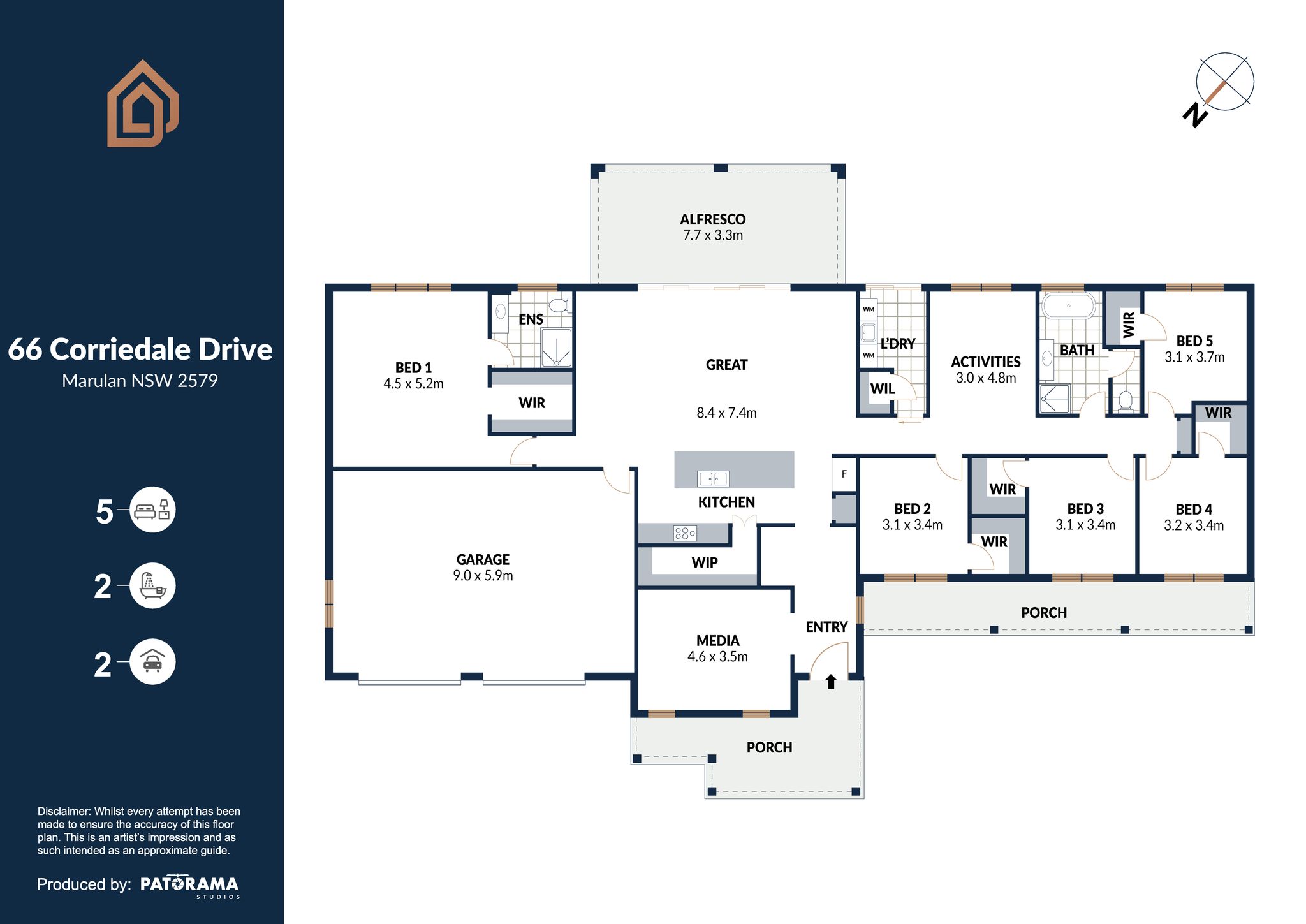 5-bedroom house at 66 CORRIEDALE DRIVE, Marulan NSW 2579, Goulburn Mulwaree, New South Wales