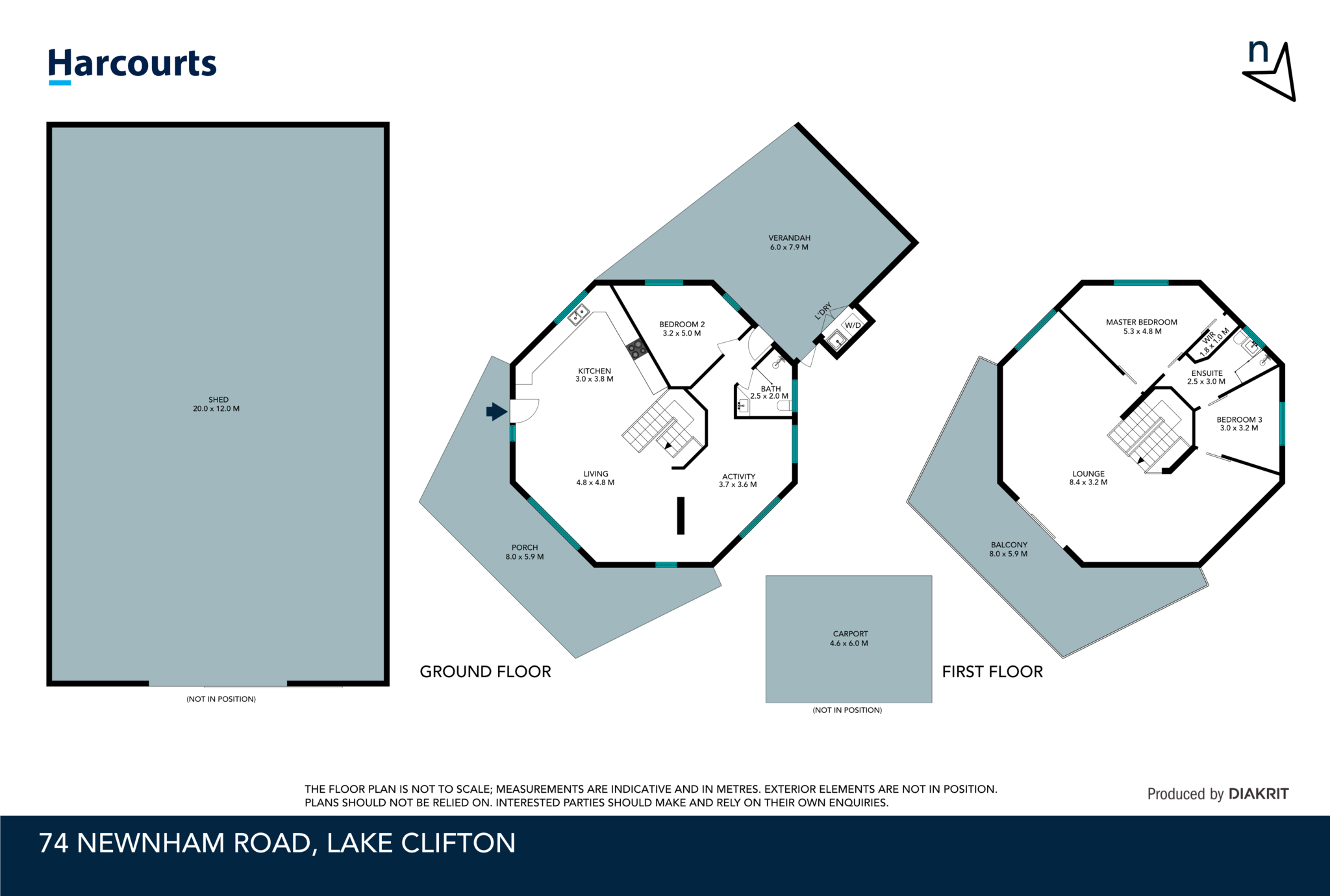 3-bedroom unit at 74 Newnham Road, Lake Clifton, WA 6215, Waroona, Western Australia