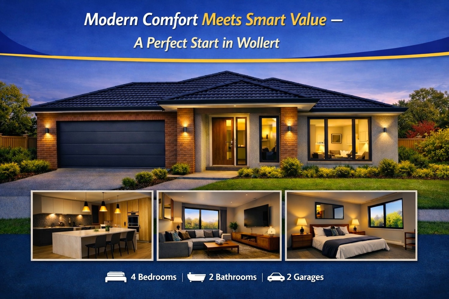 4-bedroom house at 2002 Riverbed Drive, Wollert, Vic, 3750, Whittlesea, Victoria