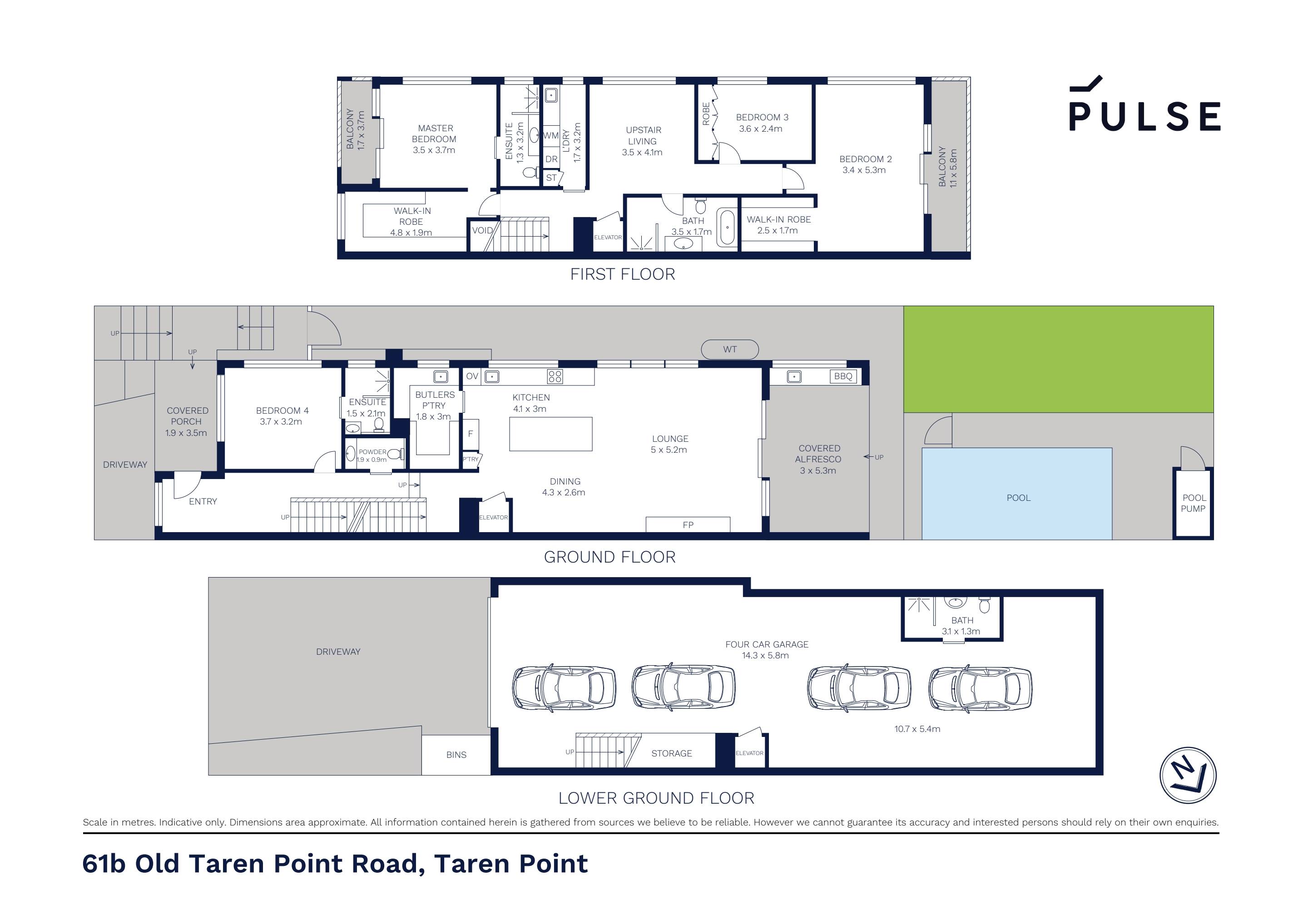 4-bedroom unit at 61B Old Taren Point Road , Taren Point, Nsw, 2229, Sutherland, New South Wales