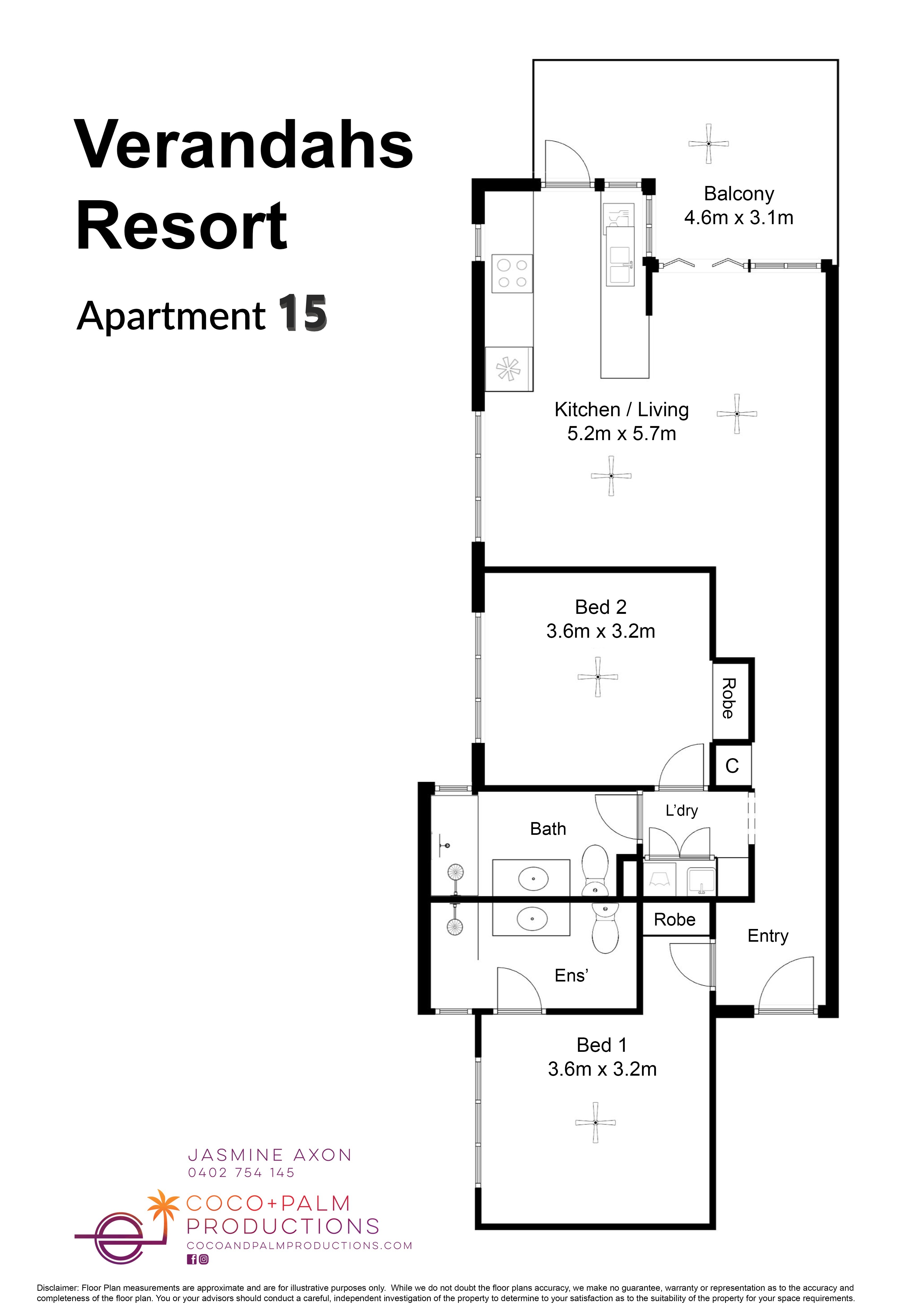 2-bedroom unit at 15/7 Davidson Street, Port Douglas, QLD 4877, Douglas, Queensland