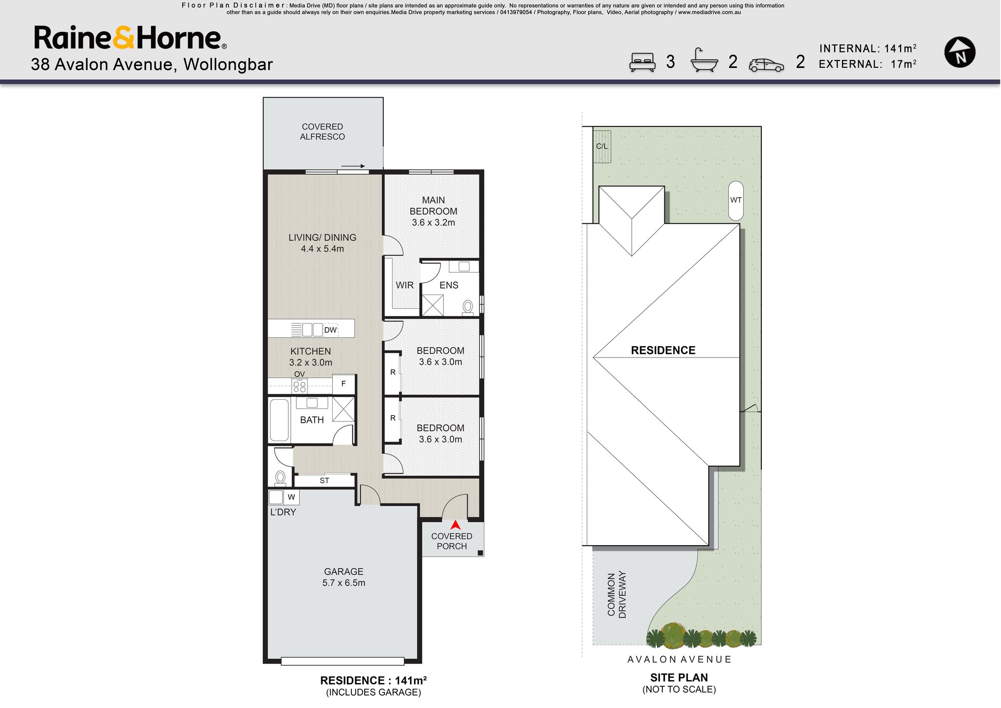 3-bedroom house at Lot 2/38 Avalon Ave, Wollongbar, Nsw, 2477, Ballina, New South Wales