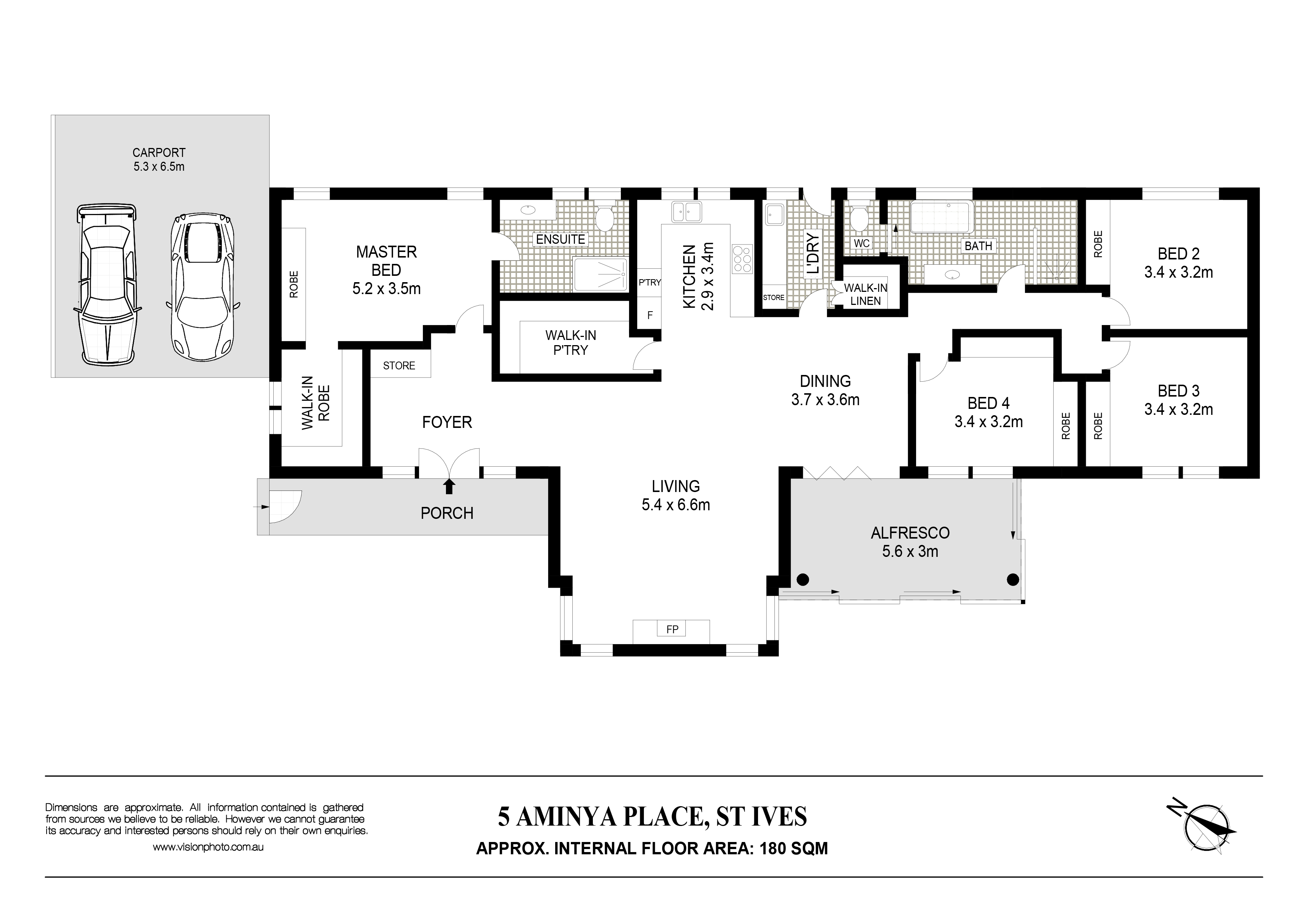4-bedroom house at 5 Aminya Place, St Ives, NSW 2075, Ku-Ring-Gai, New South Wales