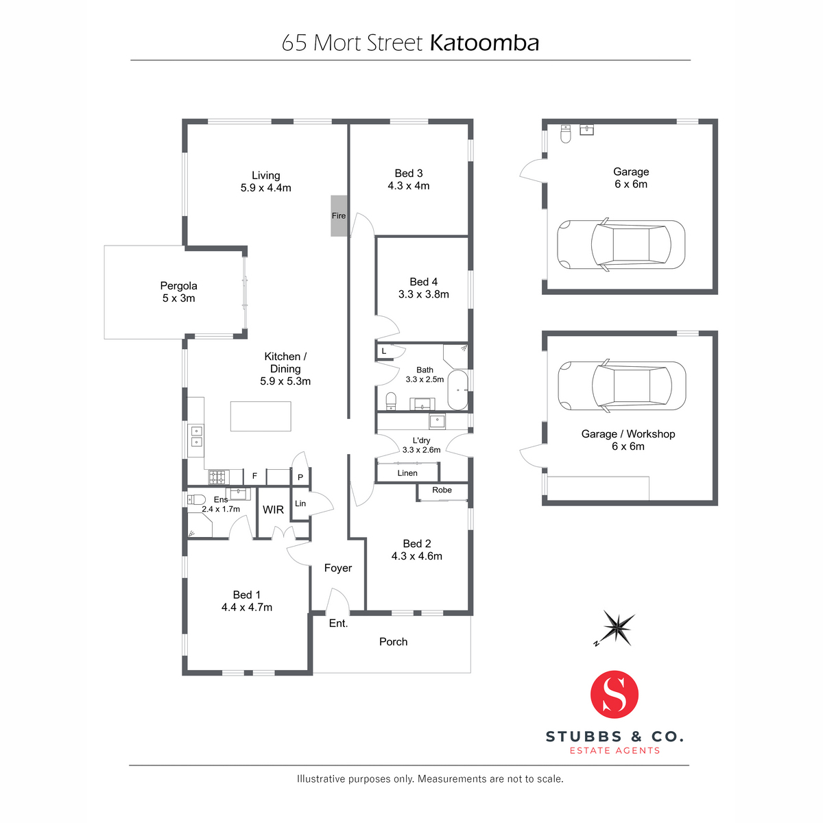 4-bedroom house at 65 Mort Street, Katoomba, NSW 2780, Blue Mountains, New South Wales