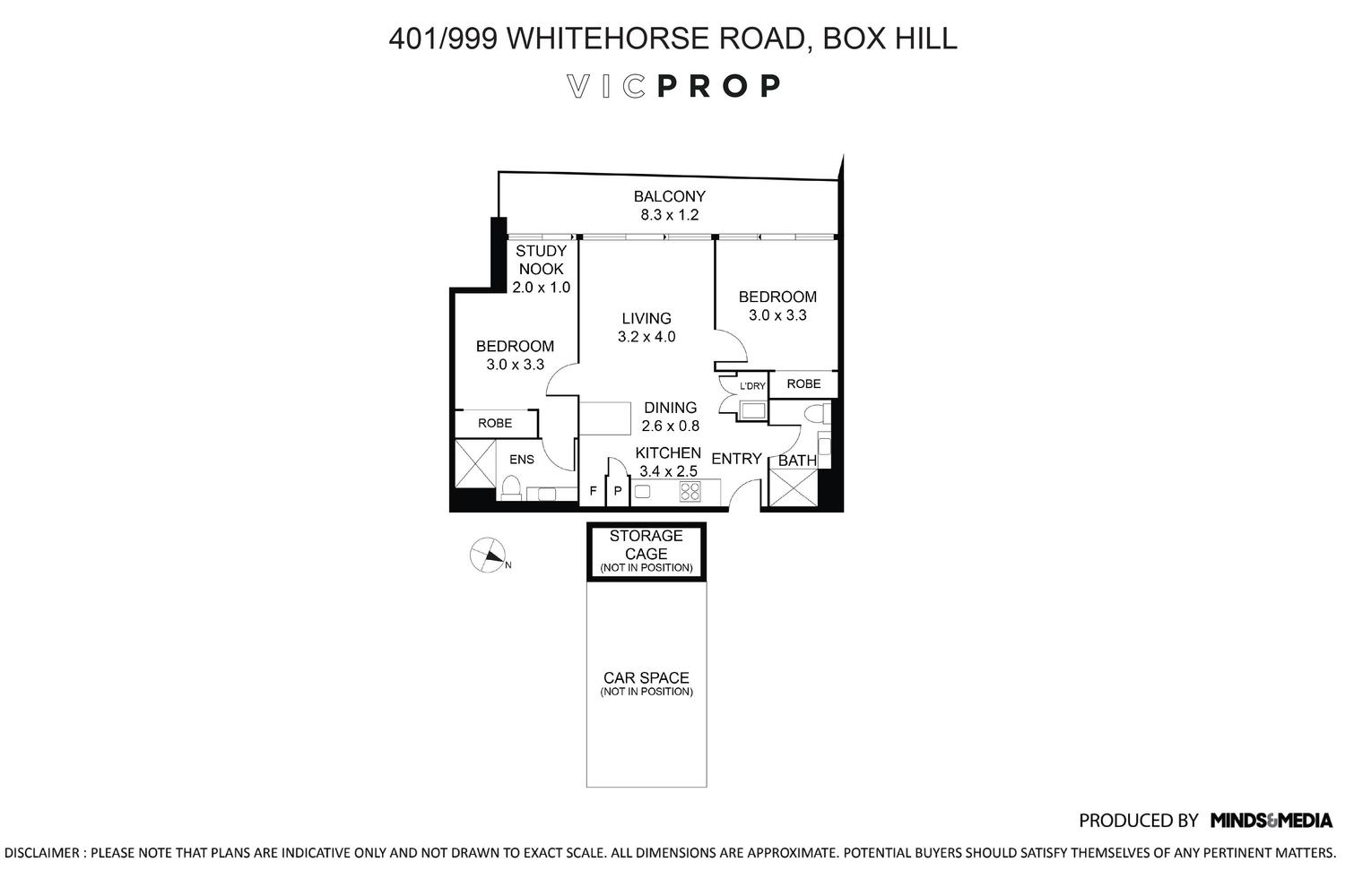 2-bedroom unit at 401/999 Whitehorse Road, Box Hill, VIC 3128, Whitehorse, Victoria