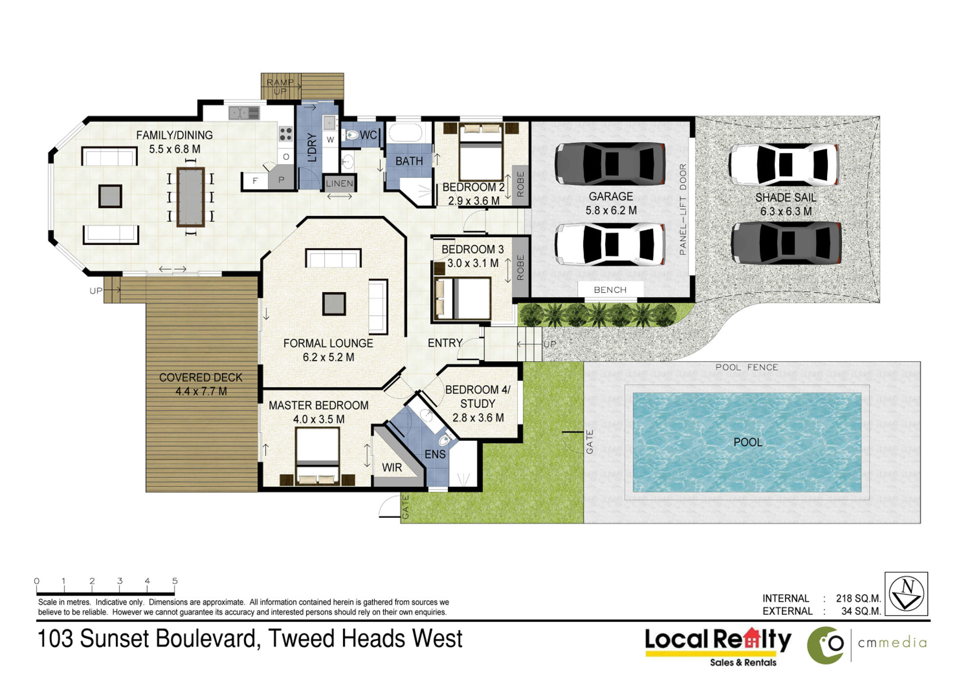 103 SUNSET BOULEVARD, Tweed Heads West NSW 2485 - Image 1