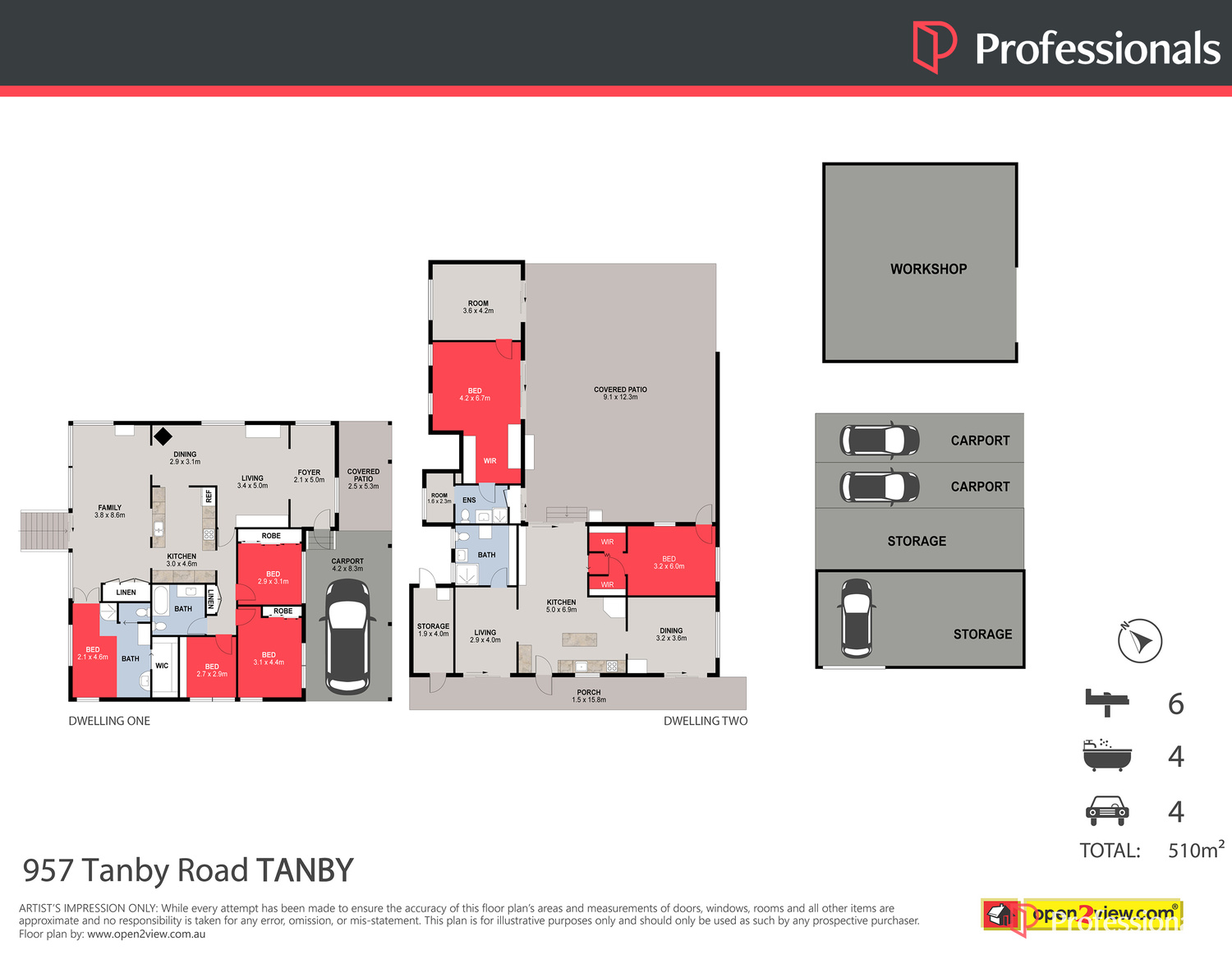 6-bedroom house at 957 TANBY ROAD, Tanby QLD 4703, Livingstone, Queensland