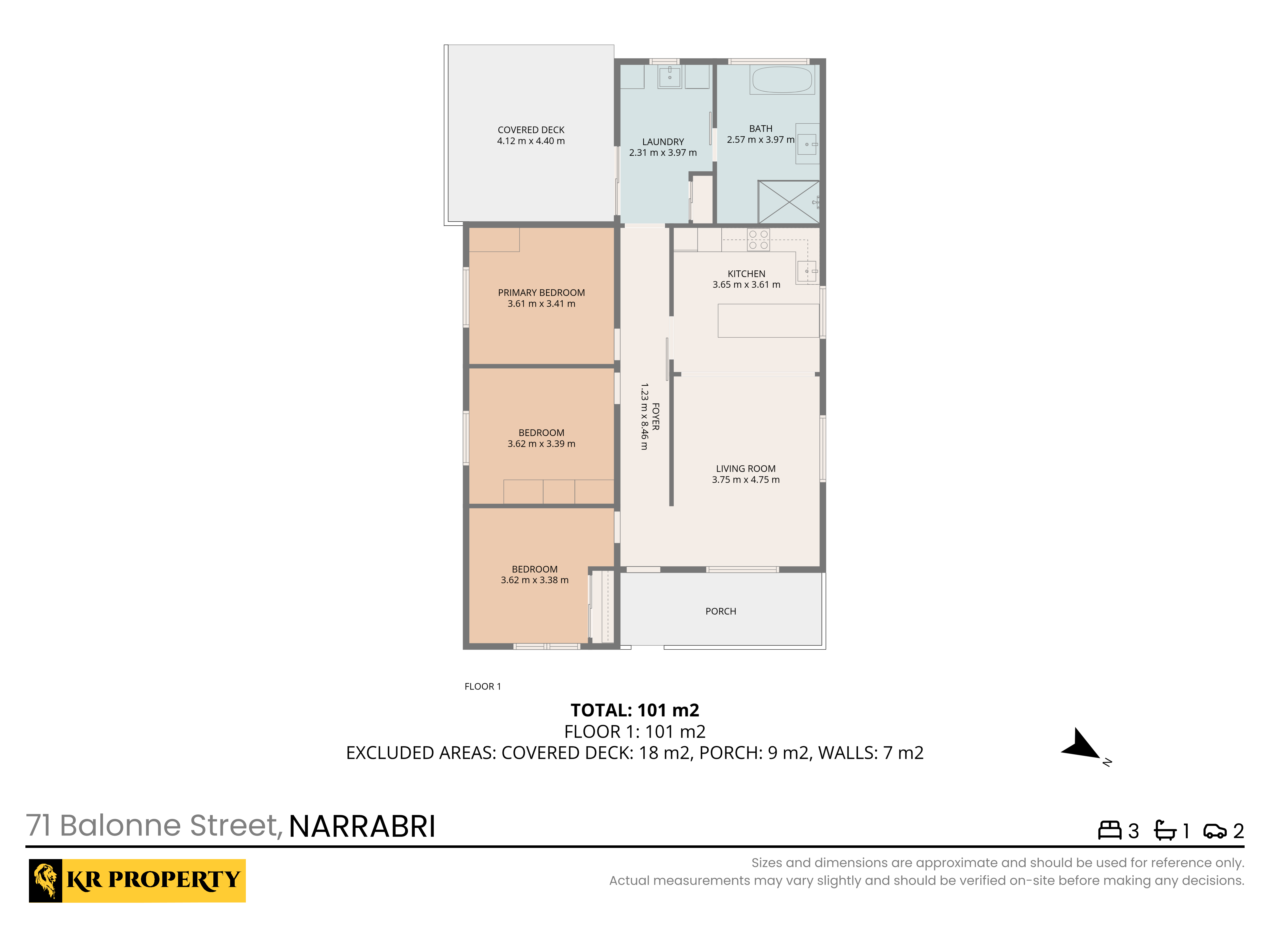 3-bedroom house at 71 Balonne Street, Narrabri, NSW 2390, Narrabri, New South Wales