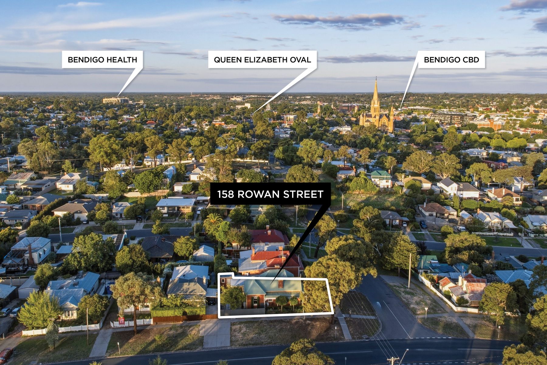 3-bedroom house at 158 Rowan Street, Bendigo, VIC 3550, Greater Bendigo, Victoria