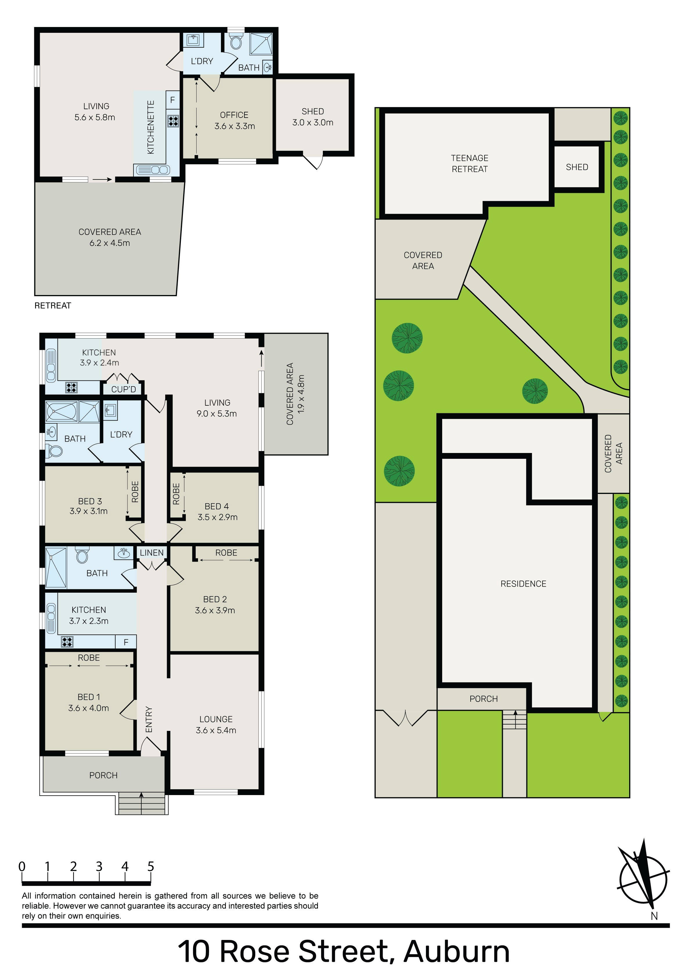 4-bedroom house at 10 Rose Street, Auburn, NSW 2144, Cumberland, New South Wales