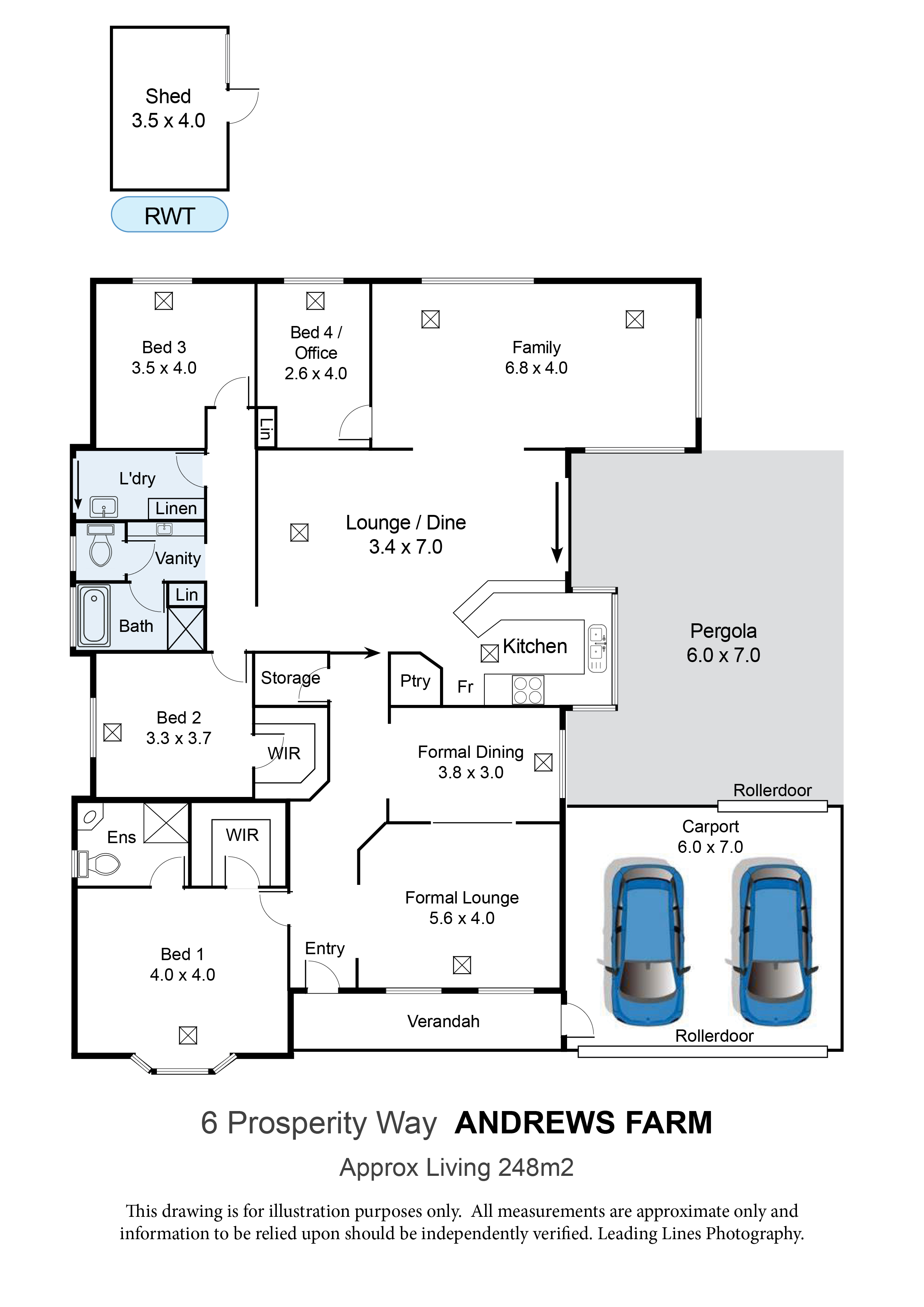 4-bedroom house at 6 PROSPERITY WAY, Andrews Farm SA 5114, Playford, South Australia