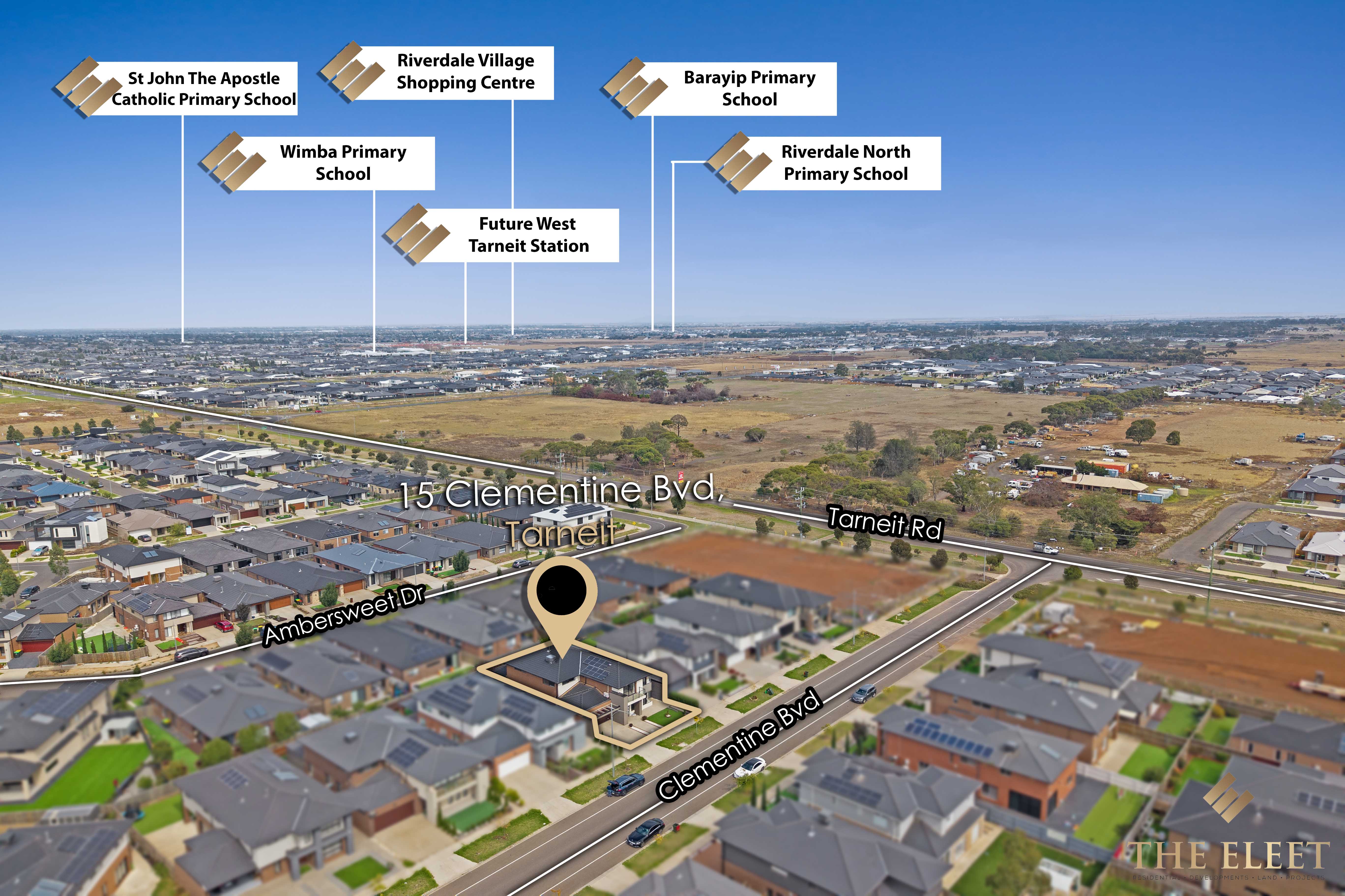 5-bedroom house at 15 CLEMENTINE BOULEVARD, Tarneit VIC 3029, Wyndham, Victoria