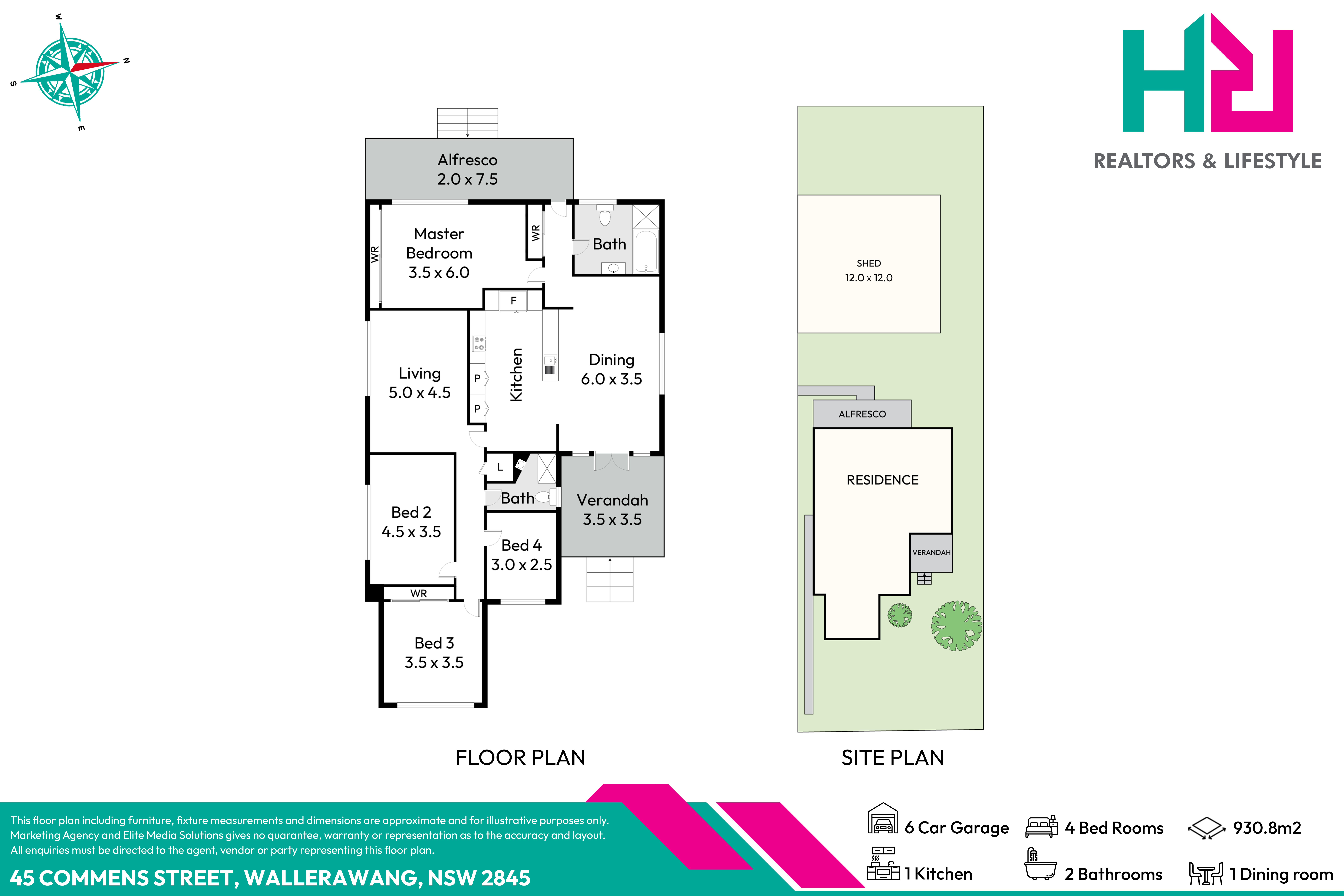4-bedroom house at 45 Commens Street, Wallerawang, NSW 2845, Lithgow, New South Wales