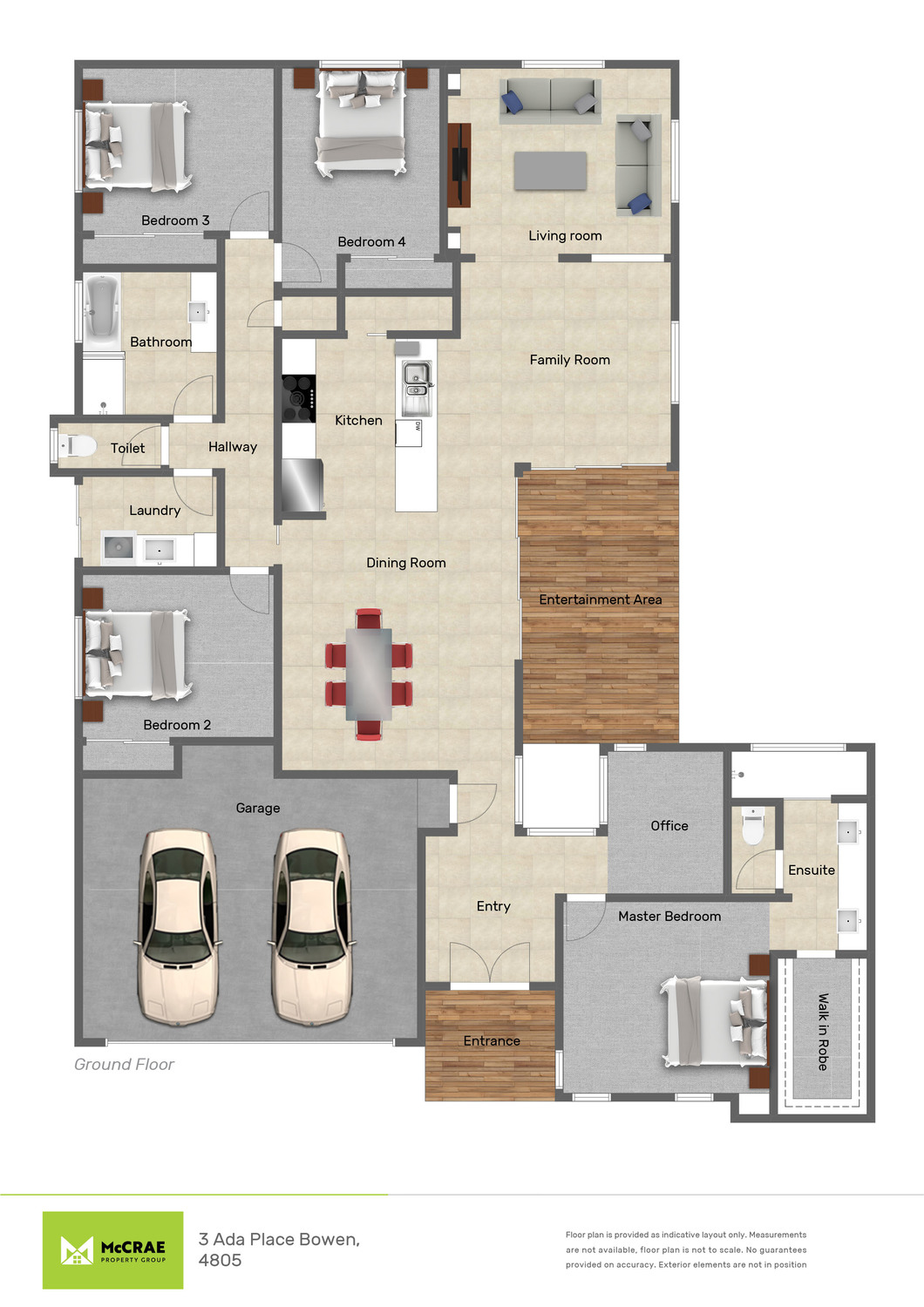 4-bedroom house at 3 ADA PLACE, Bowen QLD 4805, Whitsunday, Queensland