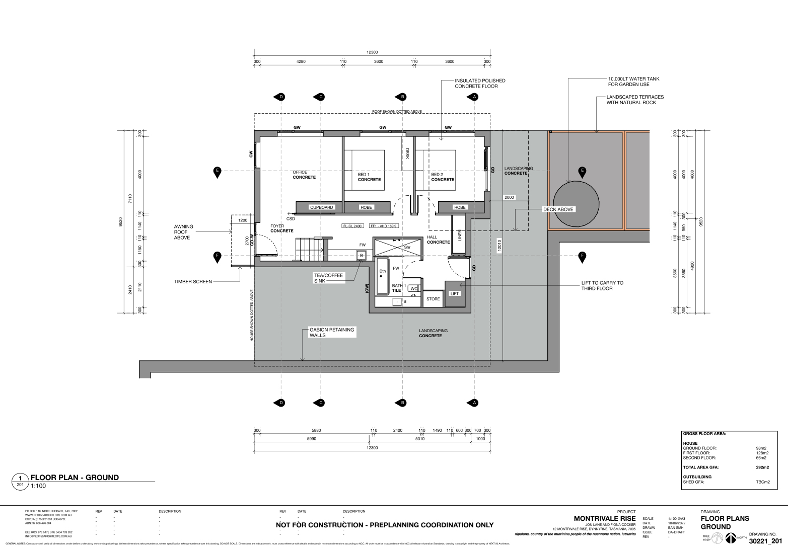 1-bedroom unit at 12 Montrivale Rise, Dynnyrne, TAS 7005, Hobart, Tasmania