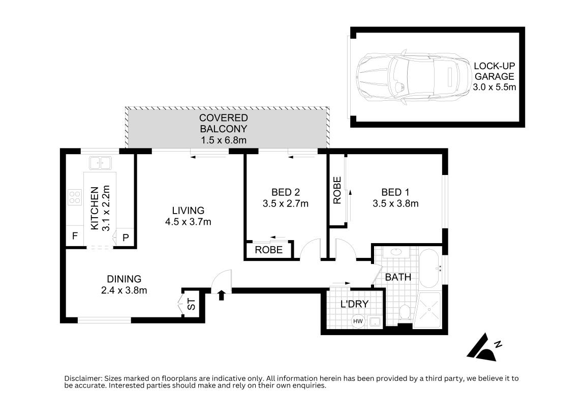2-bedroom unit at 21/203 Waterloo Road, Marsfield, NSW 2122, Ryde, New South Wales