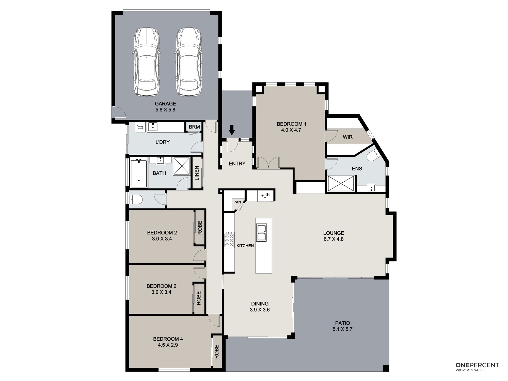 4-bedroom house at 2 Southern Cross Close, Telina, QLD 4680, Gladstone, Queensland