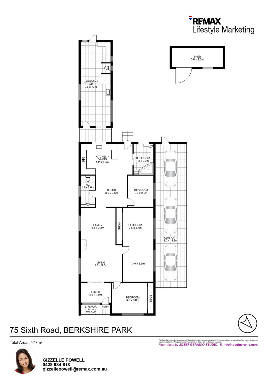 3-bedroom house at 75 SIXTH ROAD, Berkshire Park NSW 2765, Penrith, New South Wales