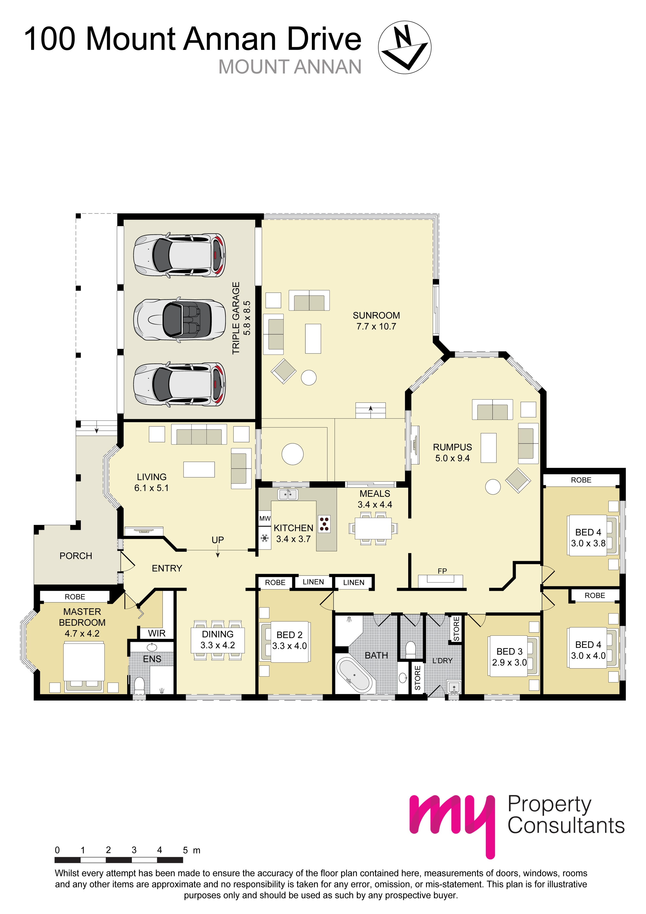 5-bedroom house at 100 Mount Annan Drive, Mount Annan NSW 2567, Camden, New South Wales