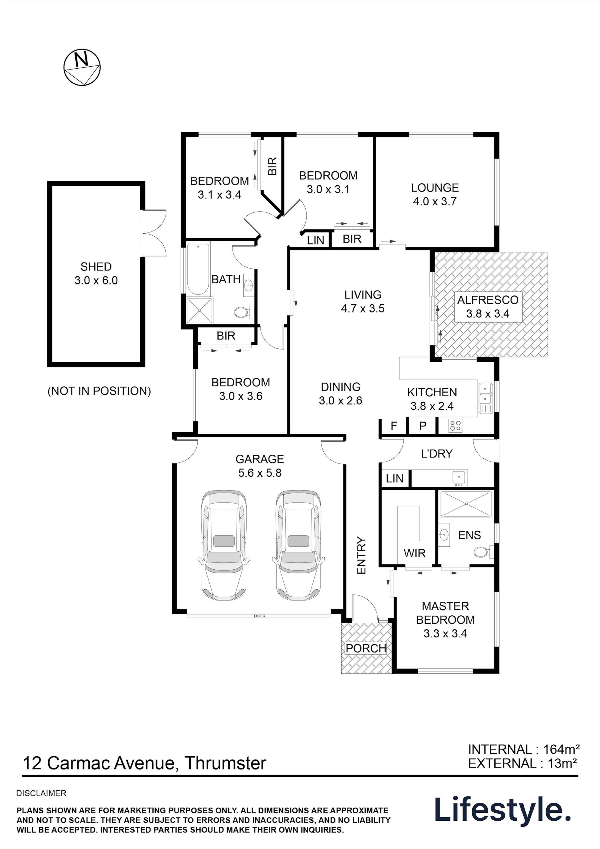 4-bedroom house at 12 CARMAC AVENUE, Thrumster NSW 2444, Port Macquarie-Hastings, New South Wales