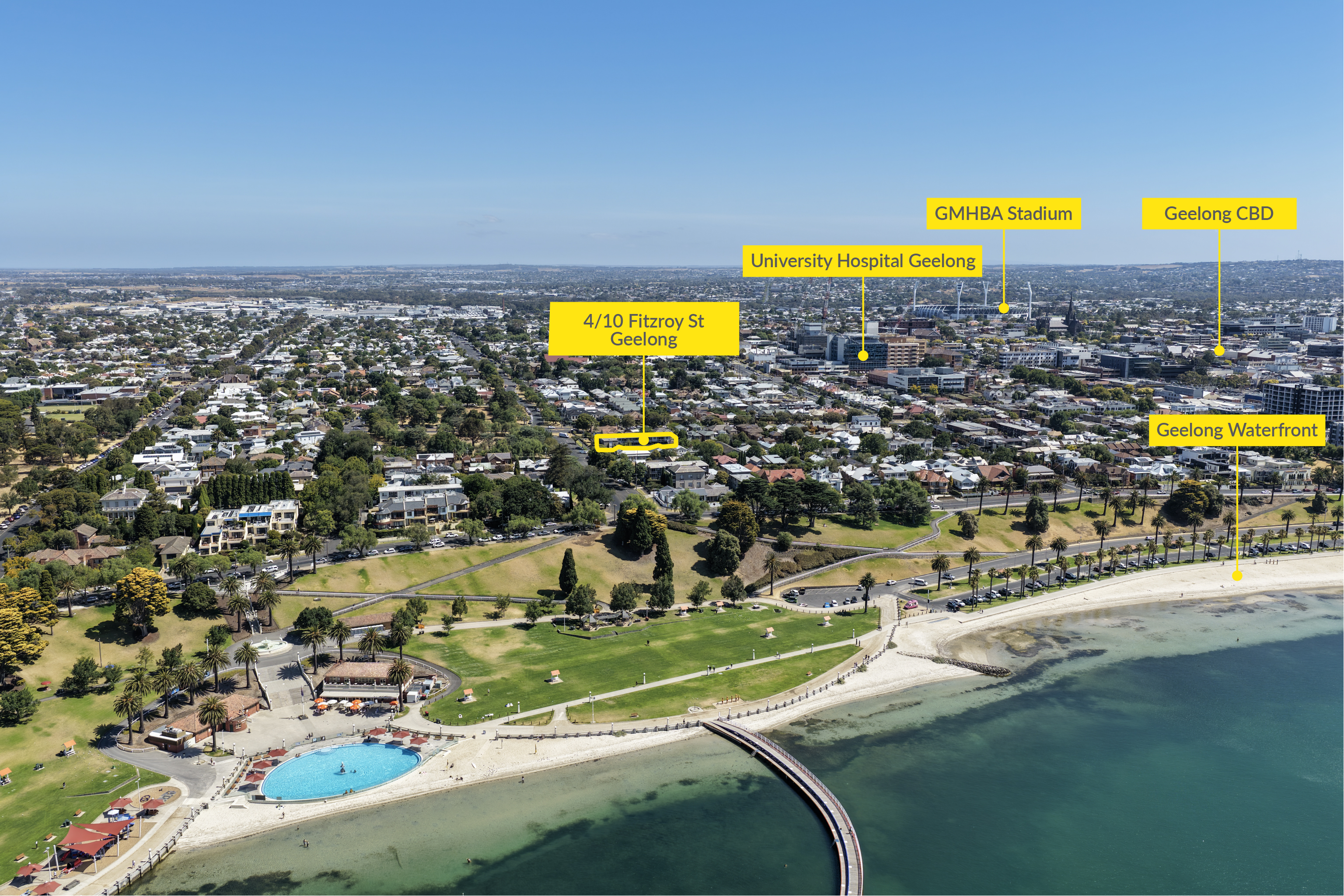 1-bedroom unit at 4 10 FITZROY STREET, GEELONG VIC 3220, Greater Geelong, Victoria