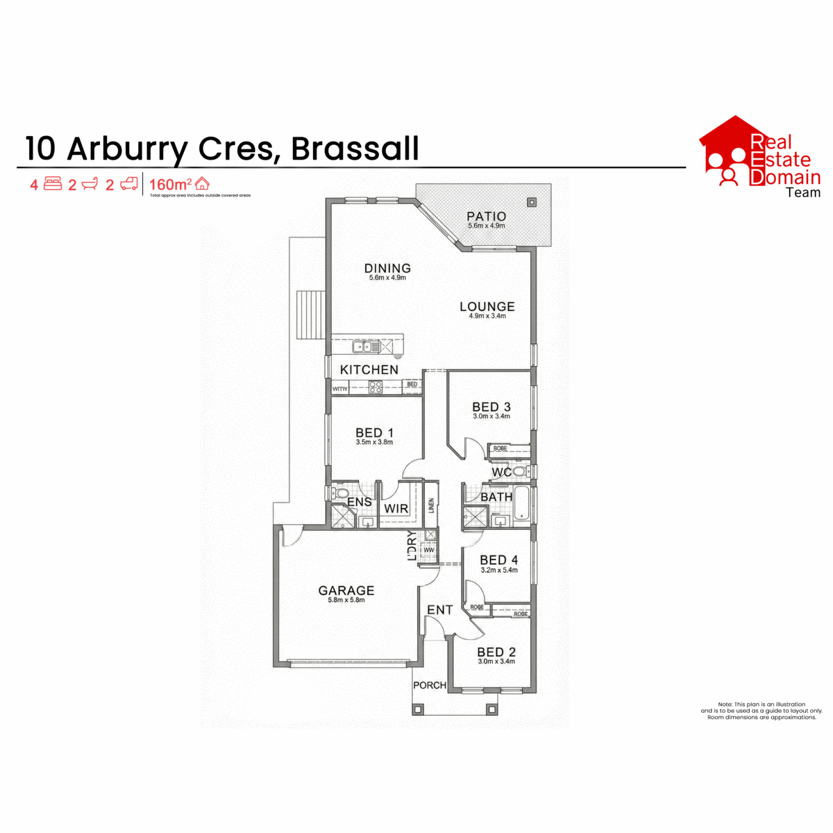 4-bedroom house at 10 ARBURRY CRESCENT, Brassall QLD 4305, Ipswich, Queensland