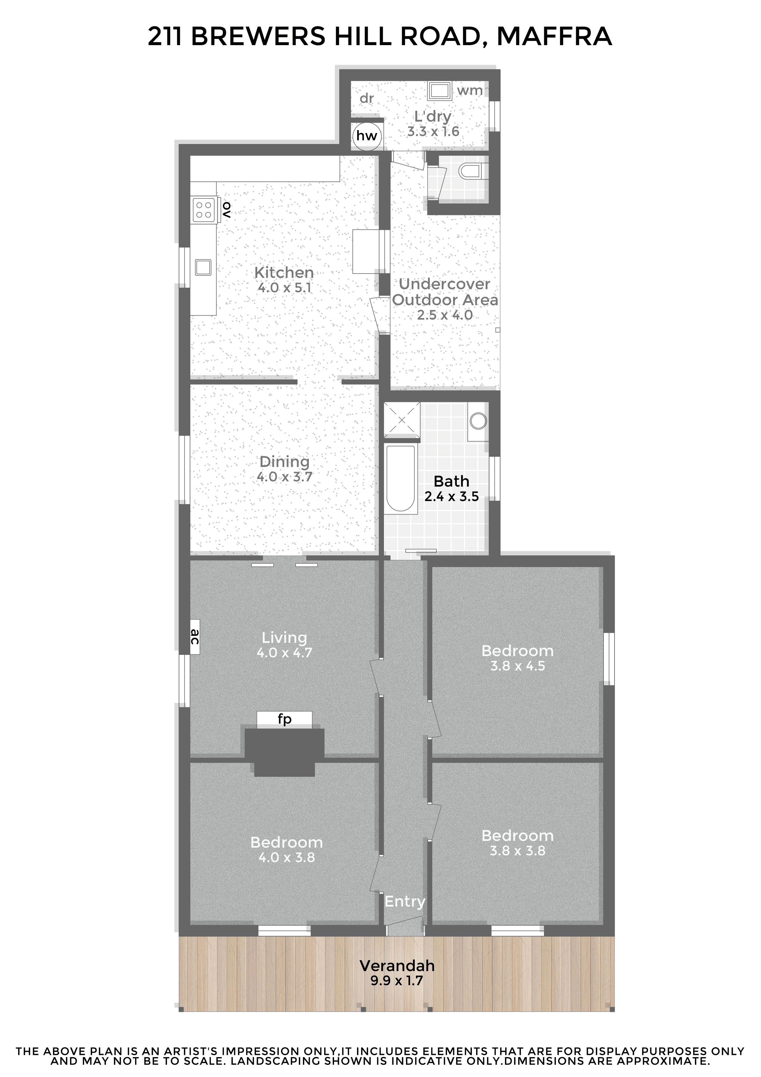 3-bedroom house at 211 Brewers Hill Road, Maffra, VIC 3860, Wellington, Victoria