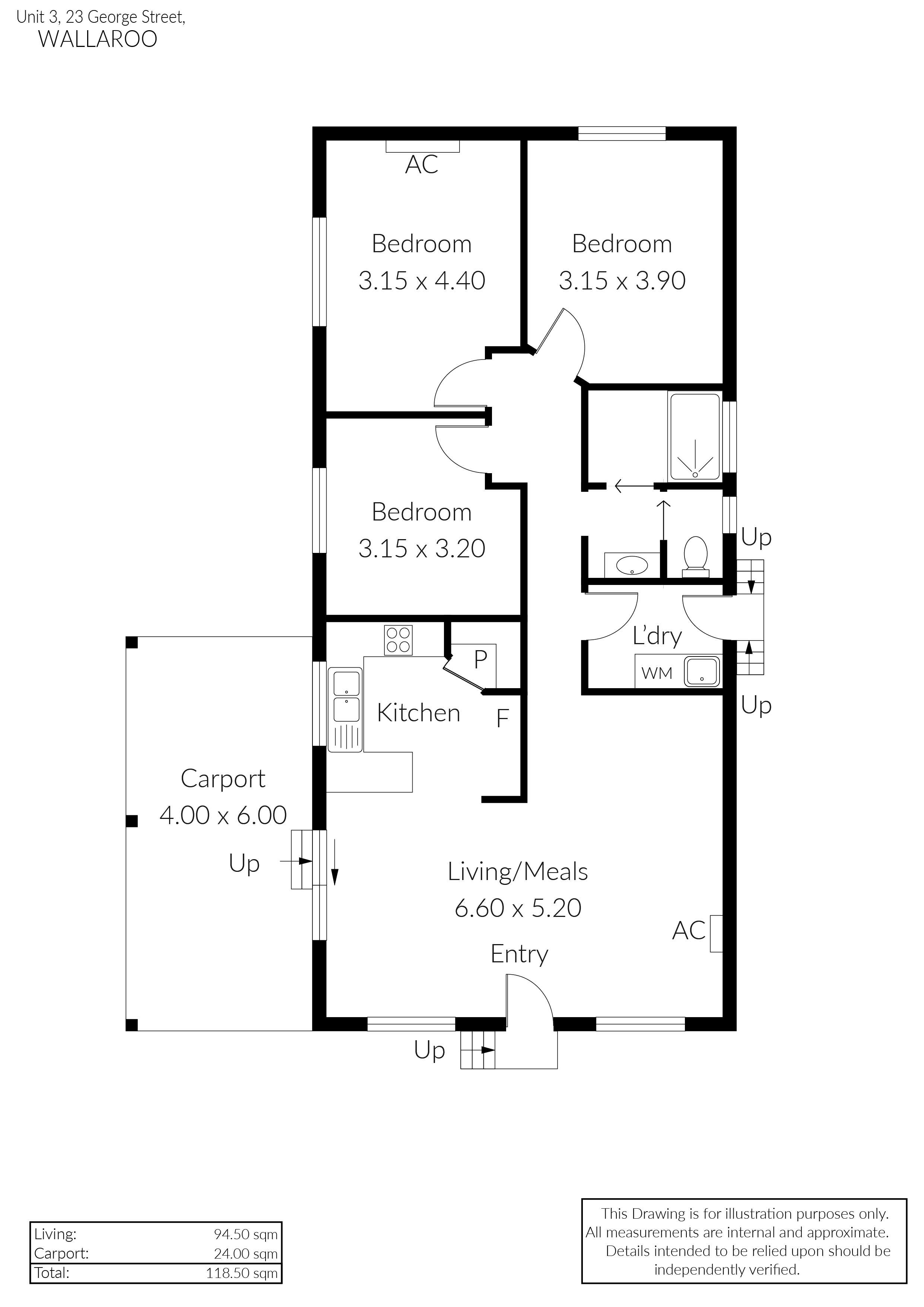 3-bedroom house at Unit 3/23 George Street, Wallaroo, Sa, 5556, Copper Coast, South Australia