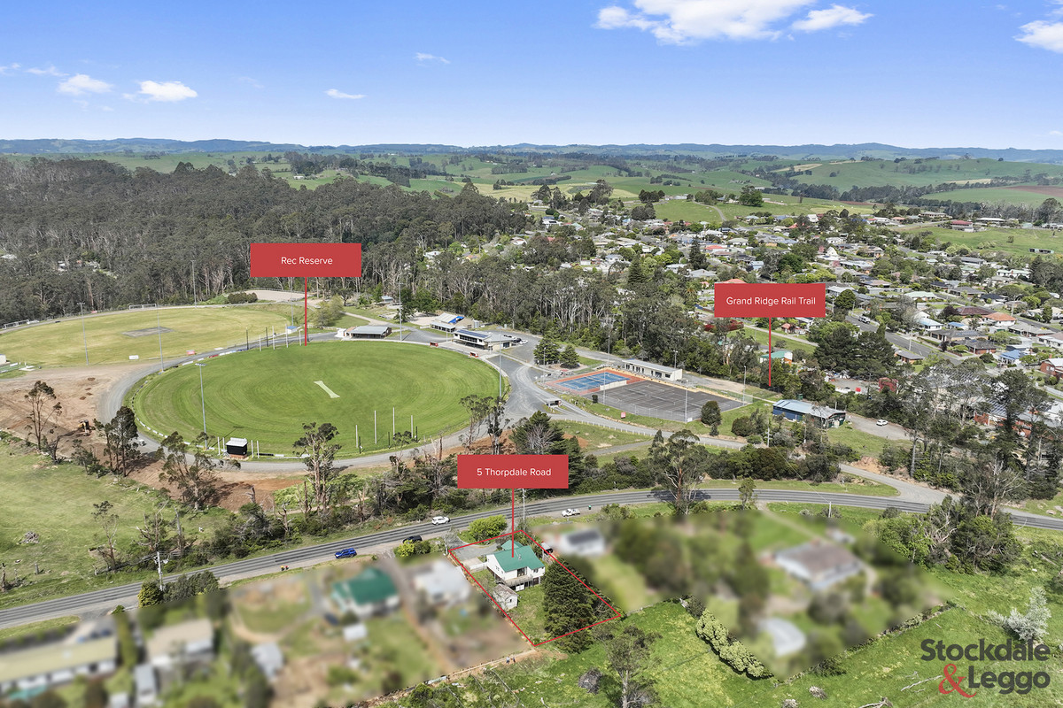 3-bedroom house at 5 Thorpdale Road, Mirboo North, VIC 3871, South Gippsland, Victoria