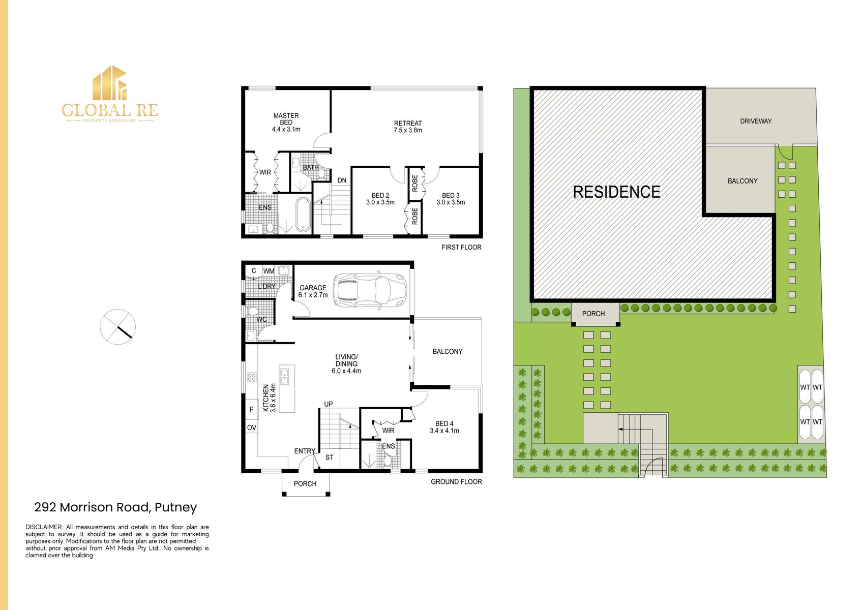 4-bedroom unit at 292 Morrison Road, Putney, NSW 2112, Ryde, New South Wales