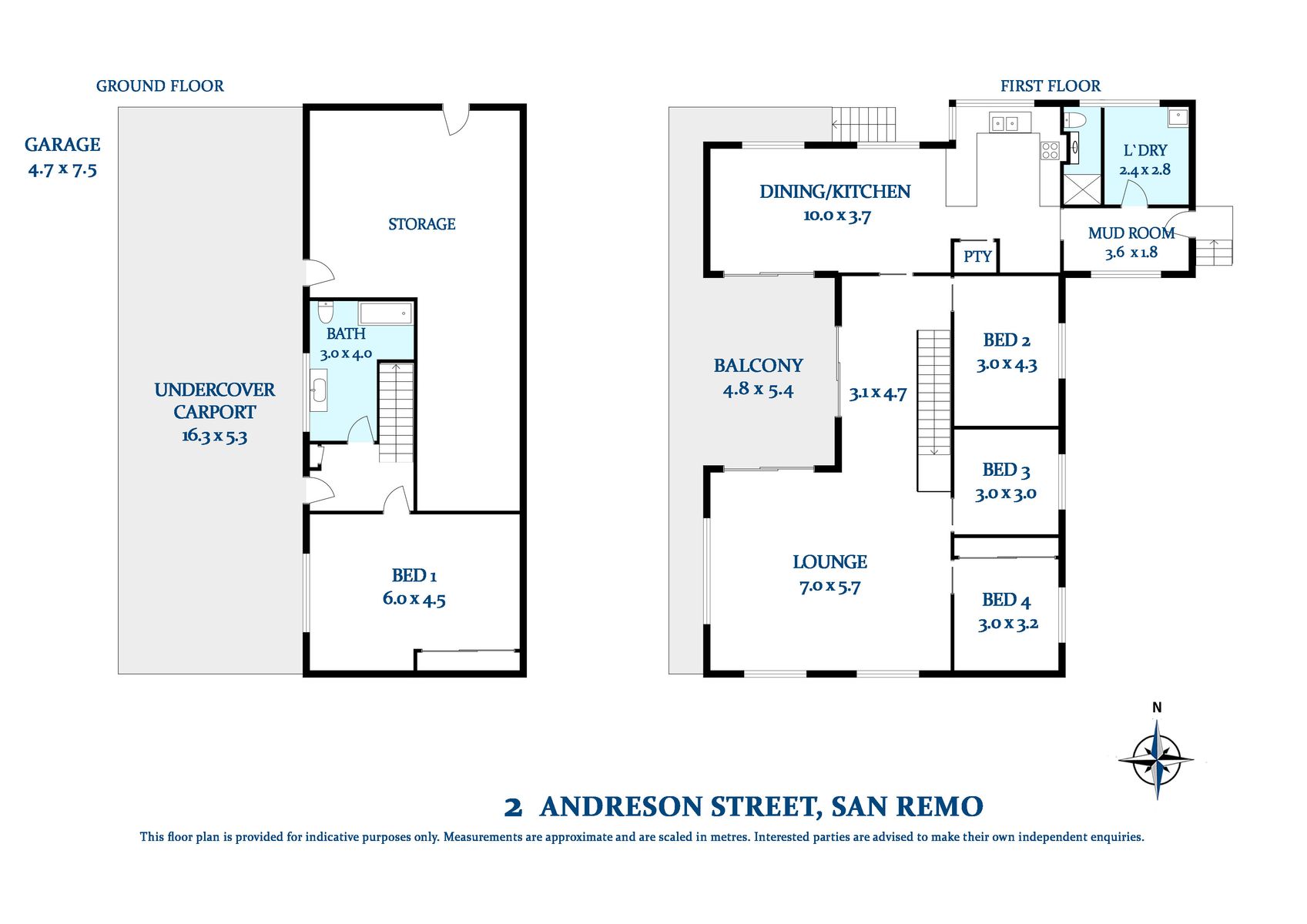 4-bedroom house at 2 Anderson Street, San Remo, Vic, 3925, Bass Coast, Victoria