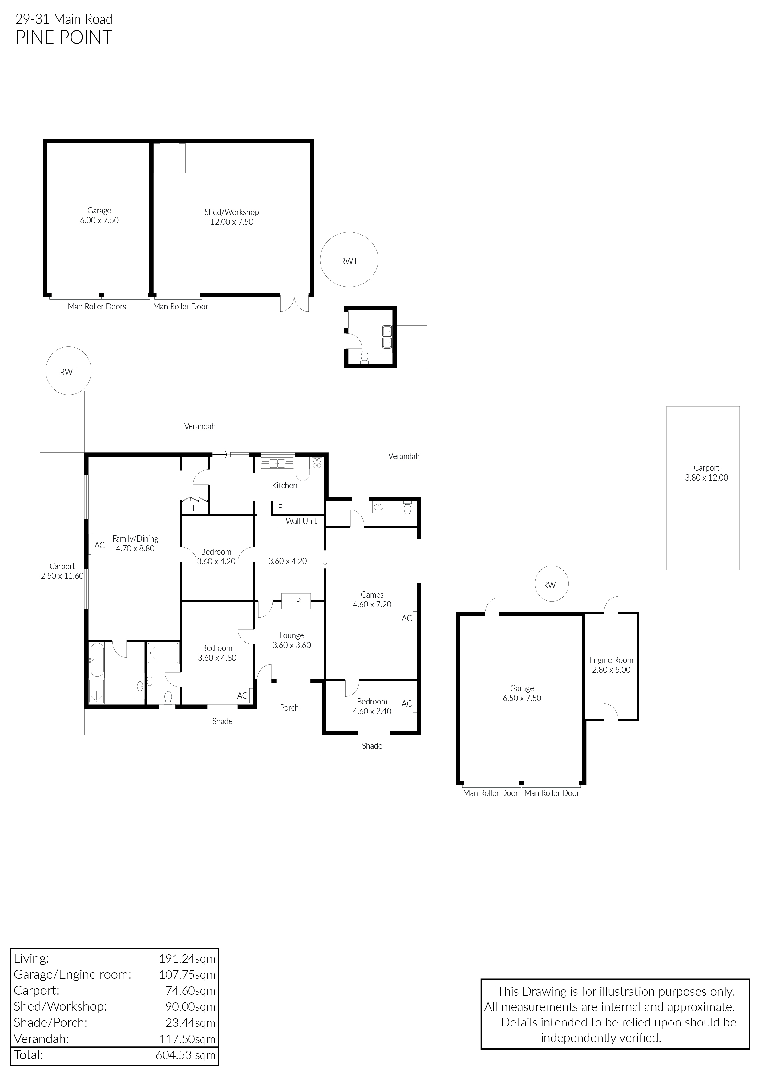 3-bedroom house at 29-31 Main Street, Pine Point, Sa, 5571, Yorke Peninsula, South Australia