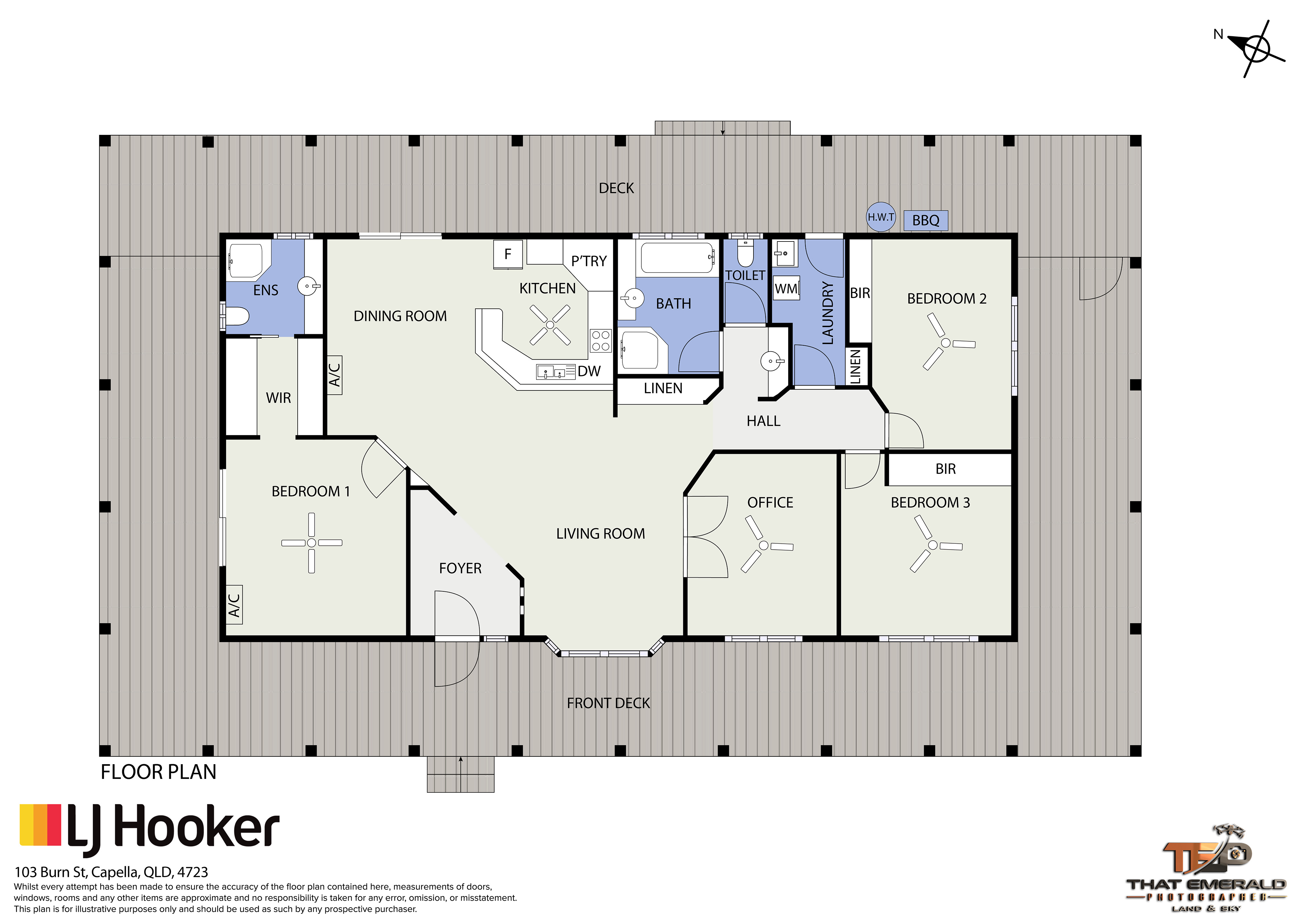3-bedroom house at 103 Burn Street, Capella, QLD 4723, Central Highlands (Qld), Queensland