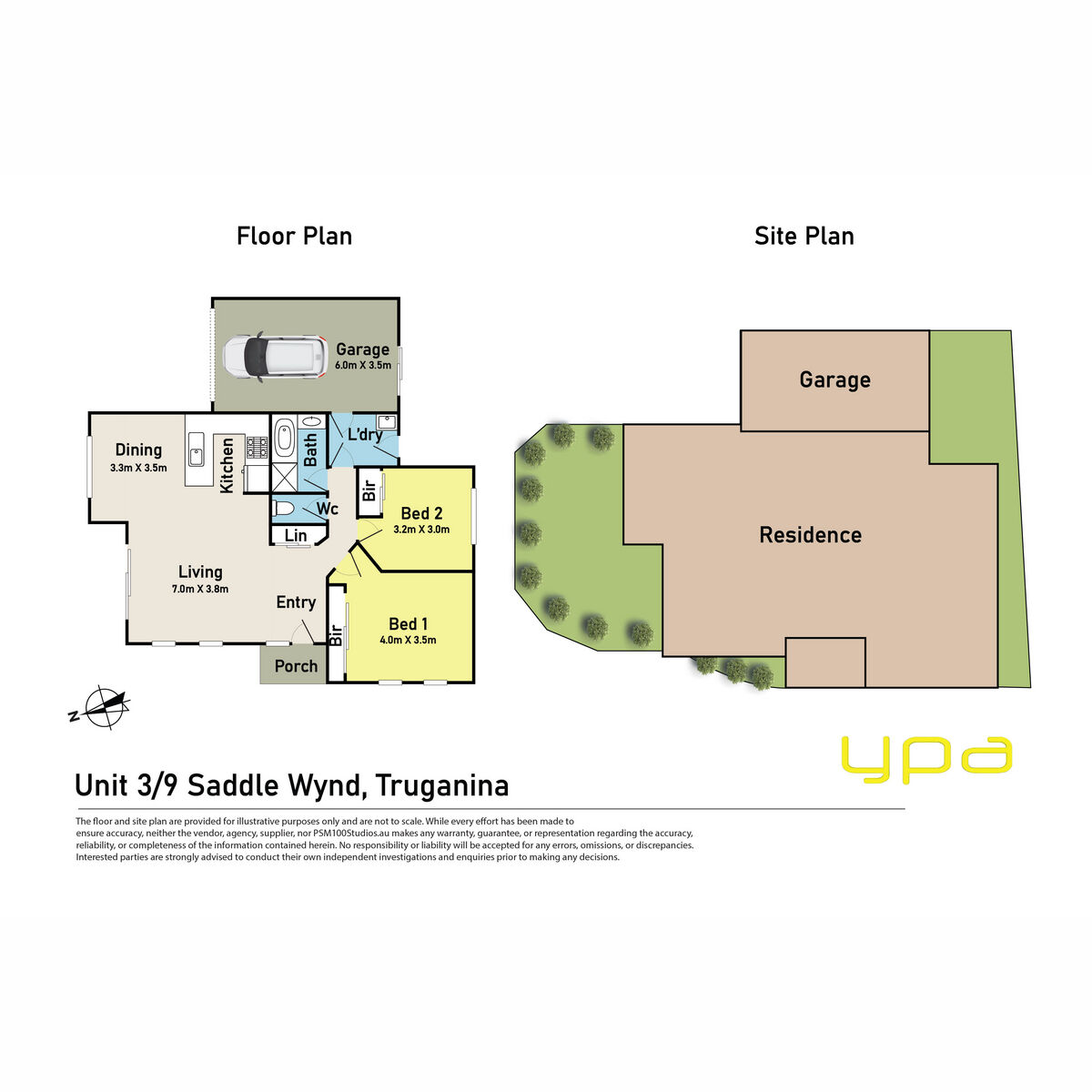 2-bedroom unit at UNIT 3 9 SADDLE WYND, Truganina VIC 3029, Wyndham, Victoria