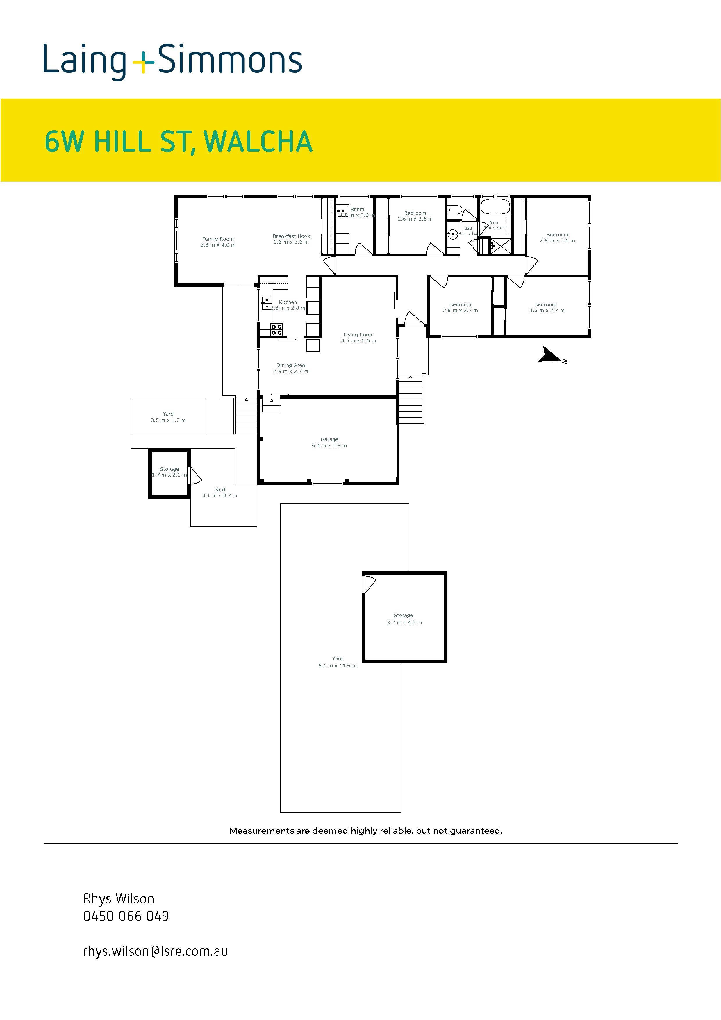 4-bedroom house at 6W Hill Street, Walcha, Nsw, 2354, Walcha, New South Wales