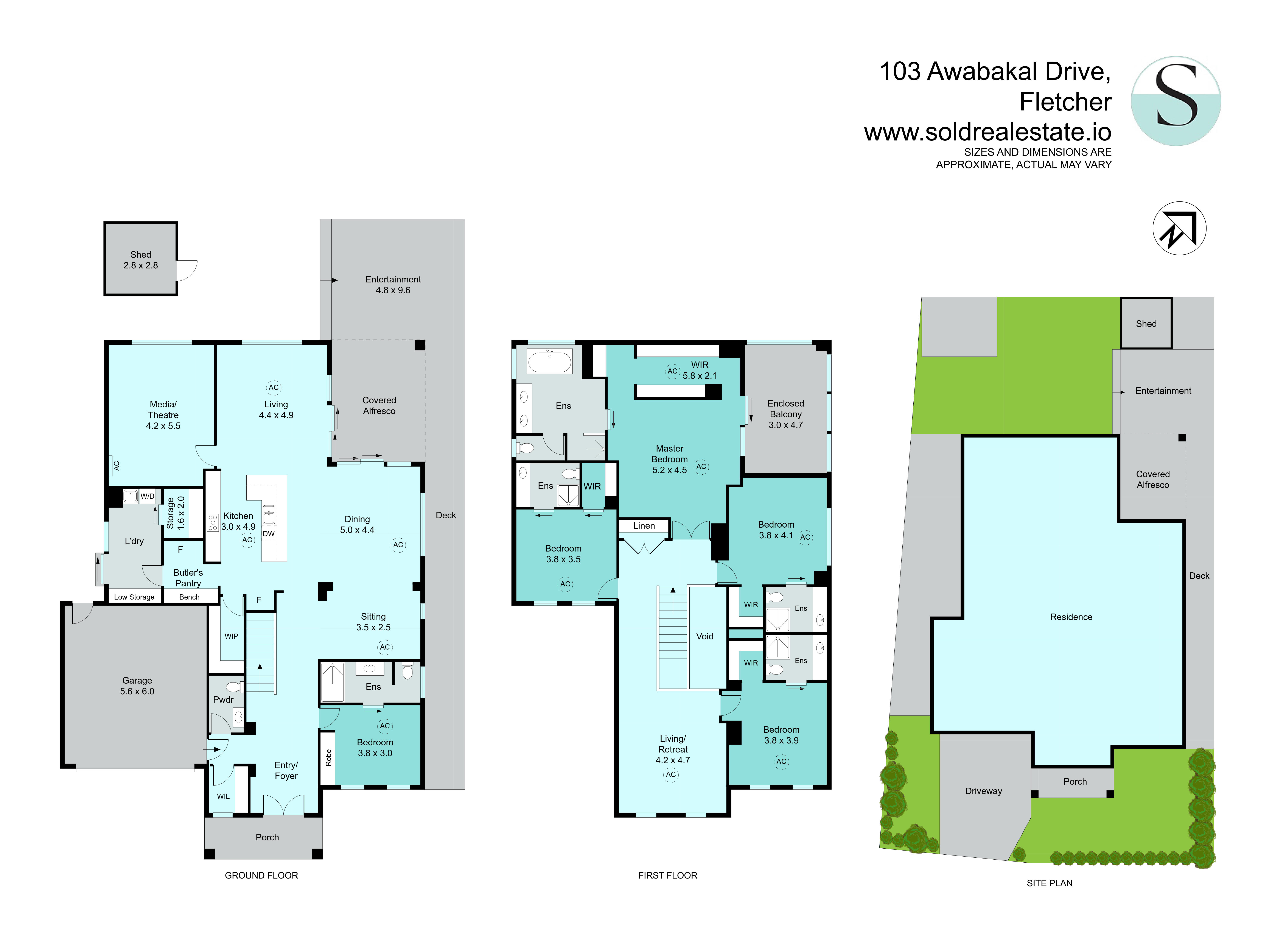 5-bedroom house at 103 AWABAKAL DRIVE, Fletcher NSW 2287, Newcastle, New South Wales
