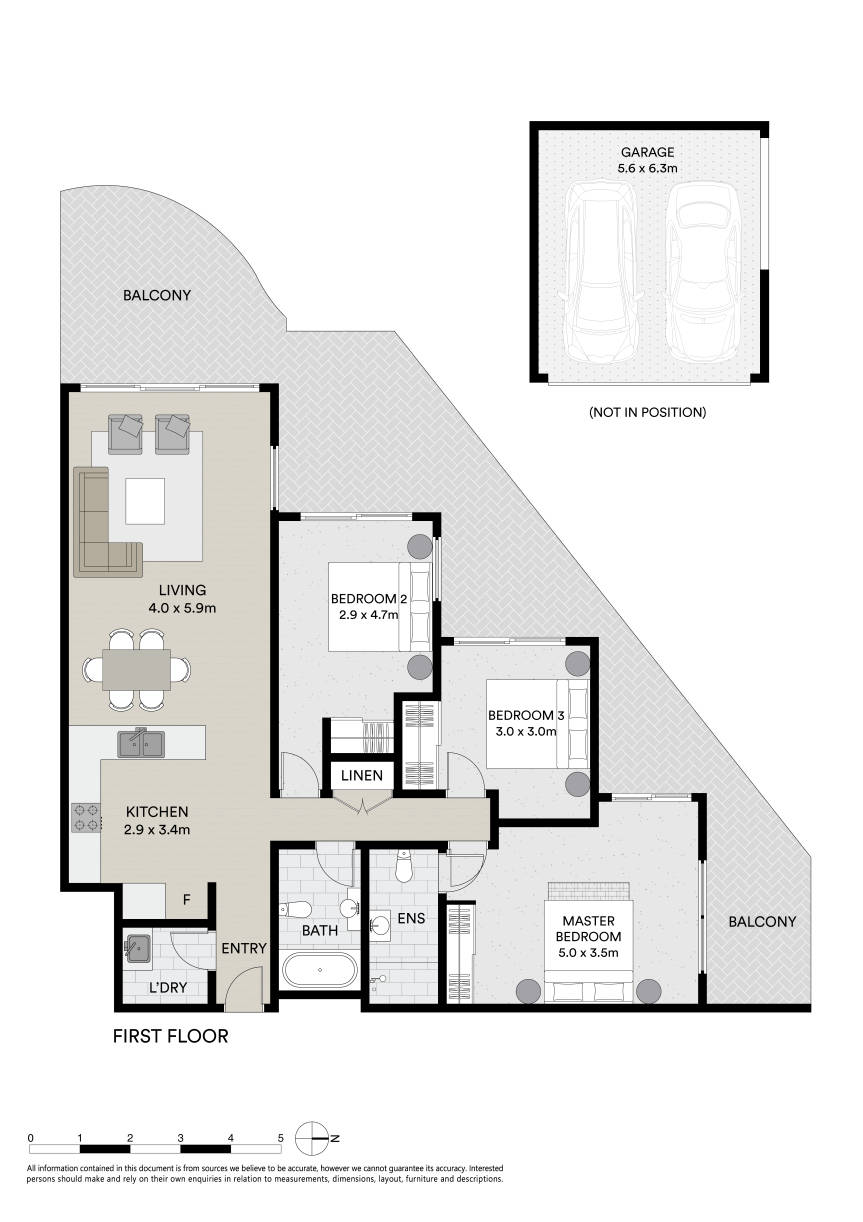 3-bedroom unit at 1/197 Woodville Road, Merrylands, Nsw, 2160, Cumberland, New South Wales