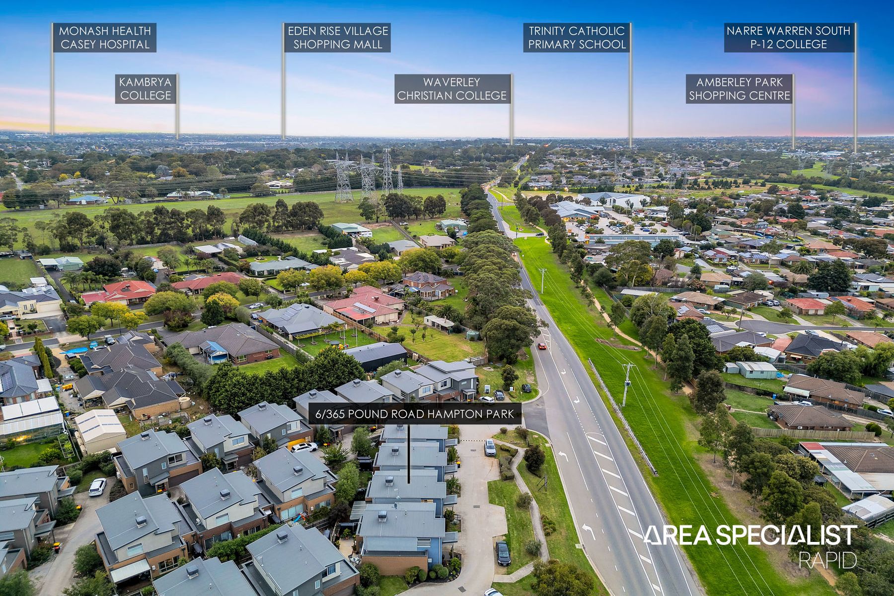 2-bedroom house at 6 365 POUND ROAD, HAMPTON PARK VIC 3976, Casey, Victoria