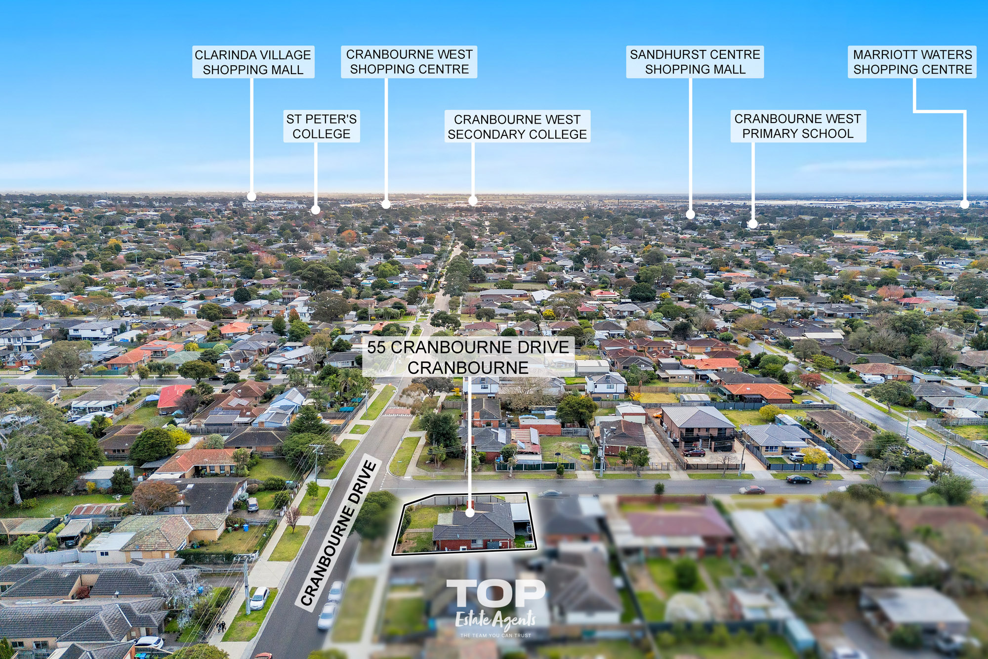 3-bedroom house at 55 Cranbourne Drive, Cranbourne, VIC 3977, , Victoria
