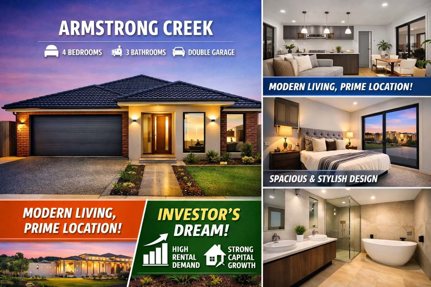 4-bedroom house at 832/832 Charlemont Road, Armstrong Creek, VIC 3217, Greater Geelong, Victoria