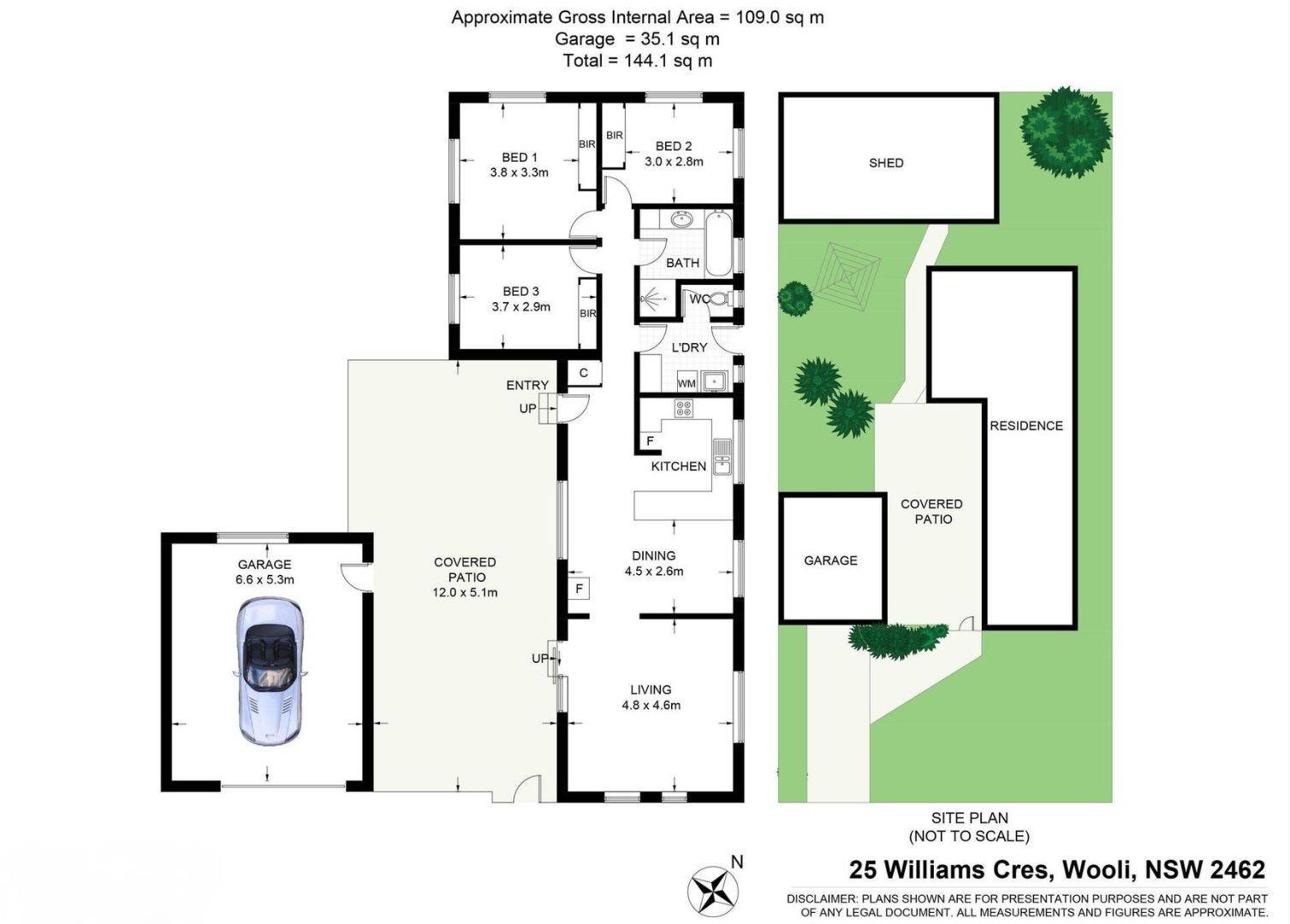 3-bedroom house at 25 Williams Crescent, Wooli, Nsw, 2462, Clarence Valley, New South Wales