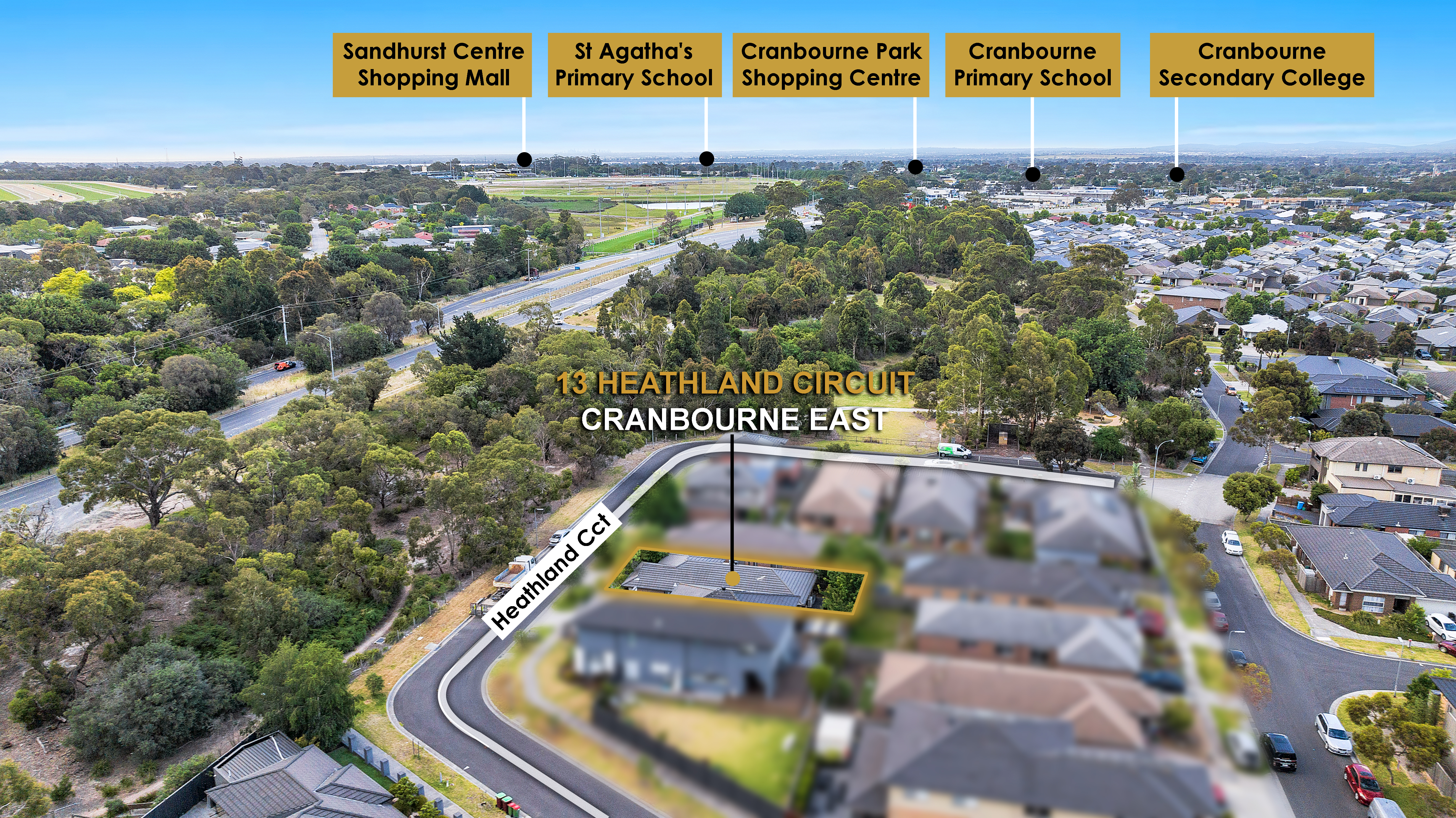3-bedroom house at 13 Heathland Circuit, Cranbourne East, VIC 3977, Casey, Victoria