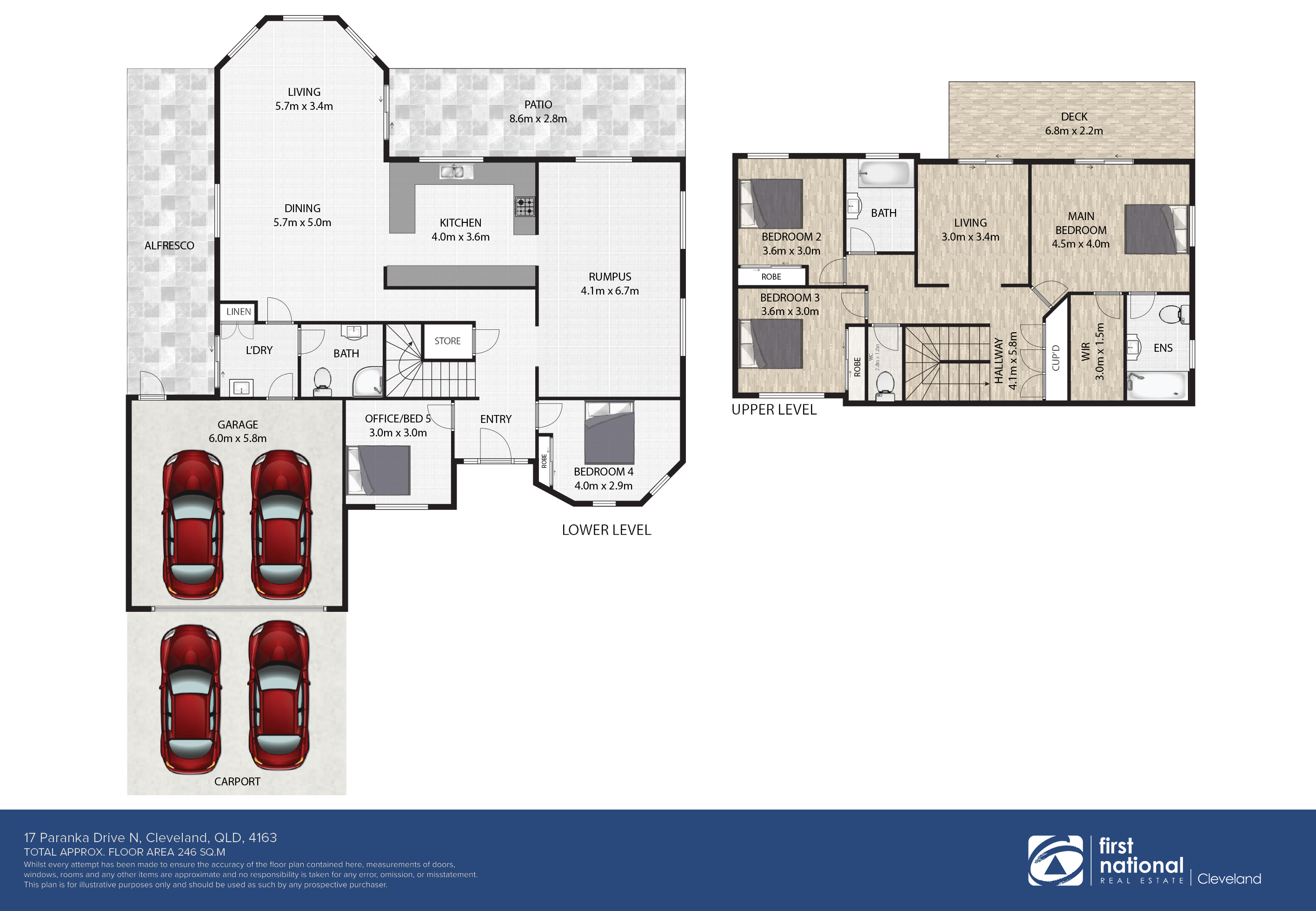 5-bedroom house at 17 Paranka Drive North, Cleveland, Qld, 4163, Redland, Queensland