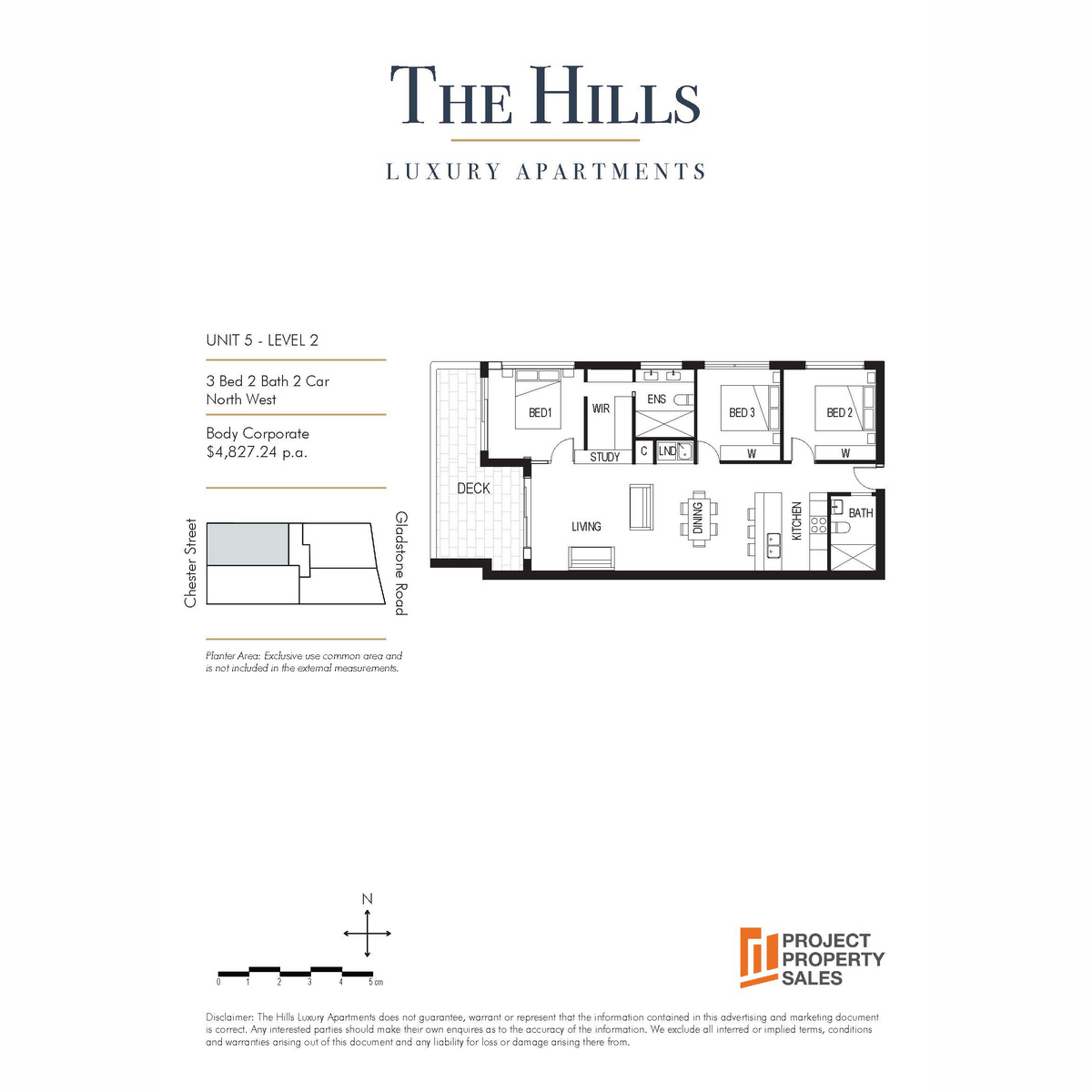3-bedroom unit at 5/10 Chester Street, Highgate Hill, QLD 4101, Brisbane, Queensland