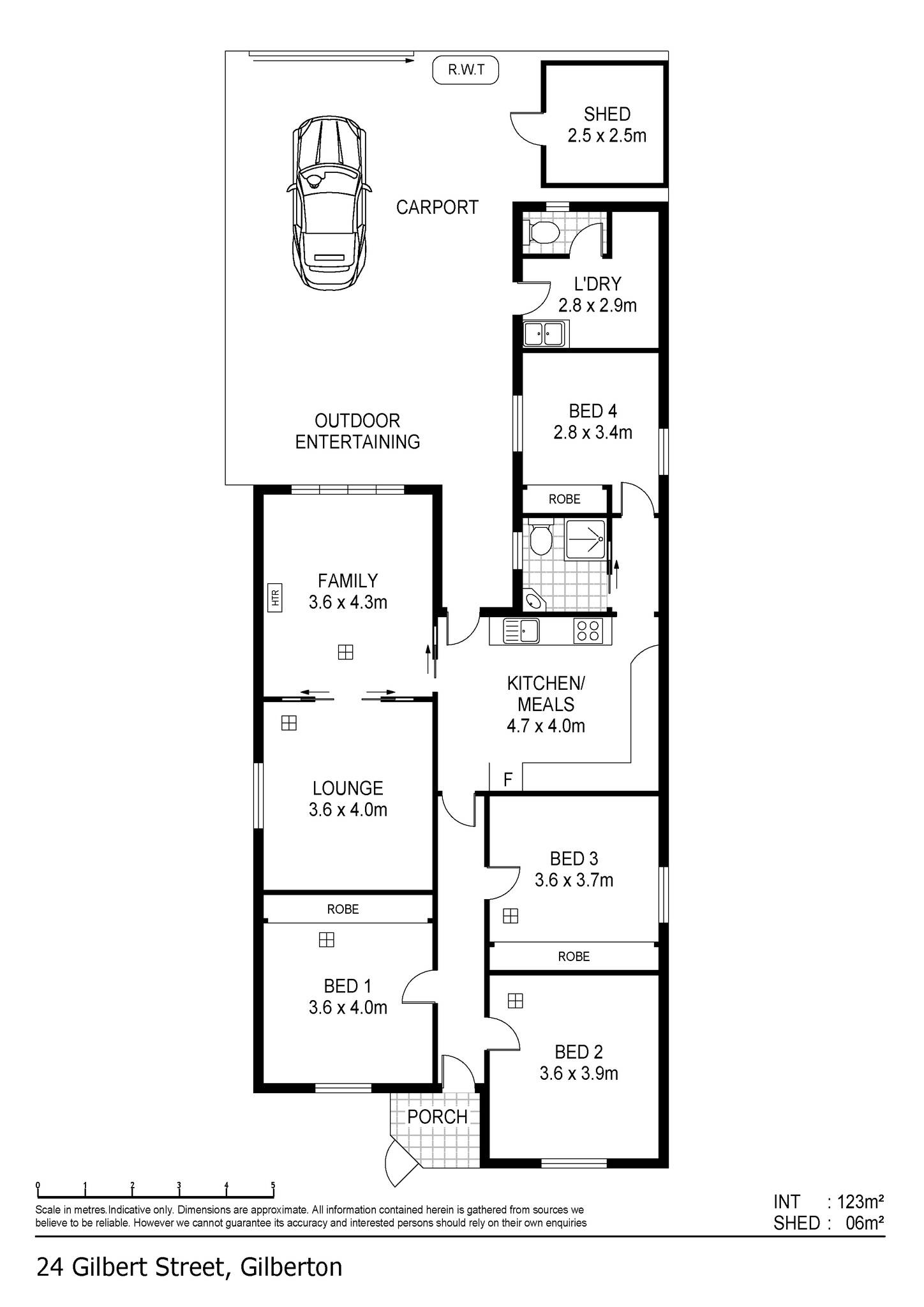 4-bedroom house at 24 GILBERT STREET, Gilberton SA 5081, Walkerville, South Australia