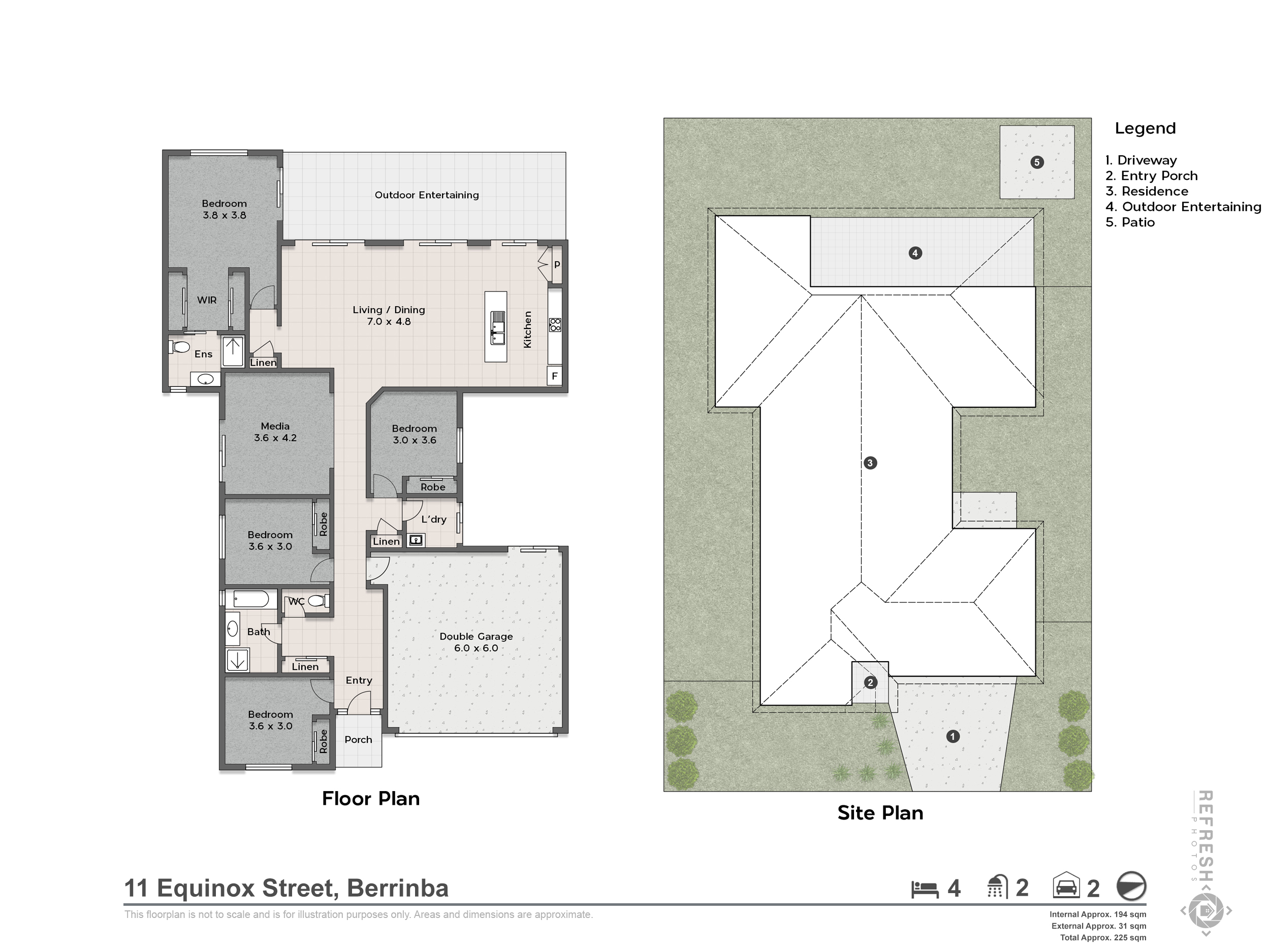 4-bedroom house at 11 Equinox Street, Berrinba, QLD 4117, Logan, Queensland