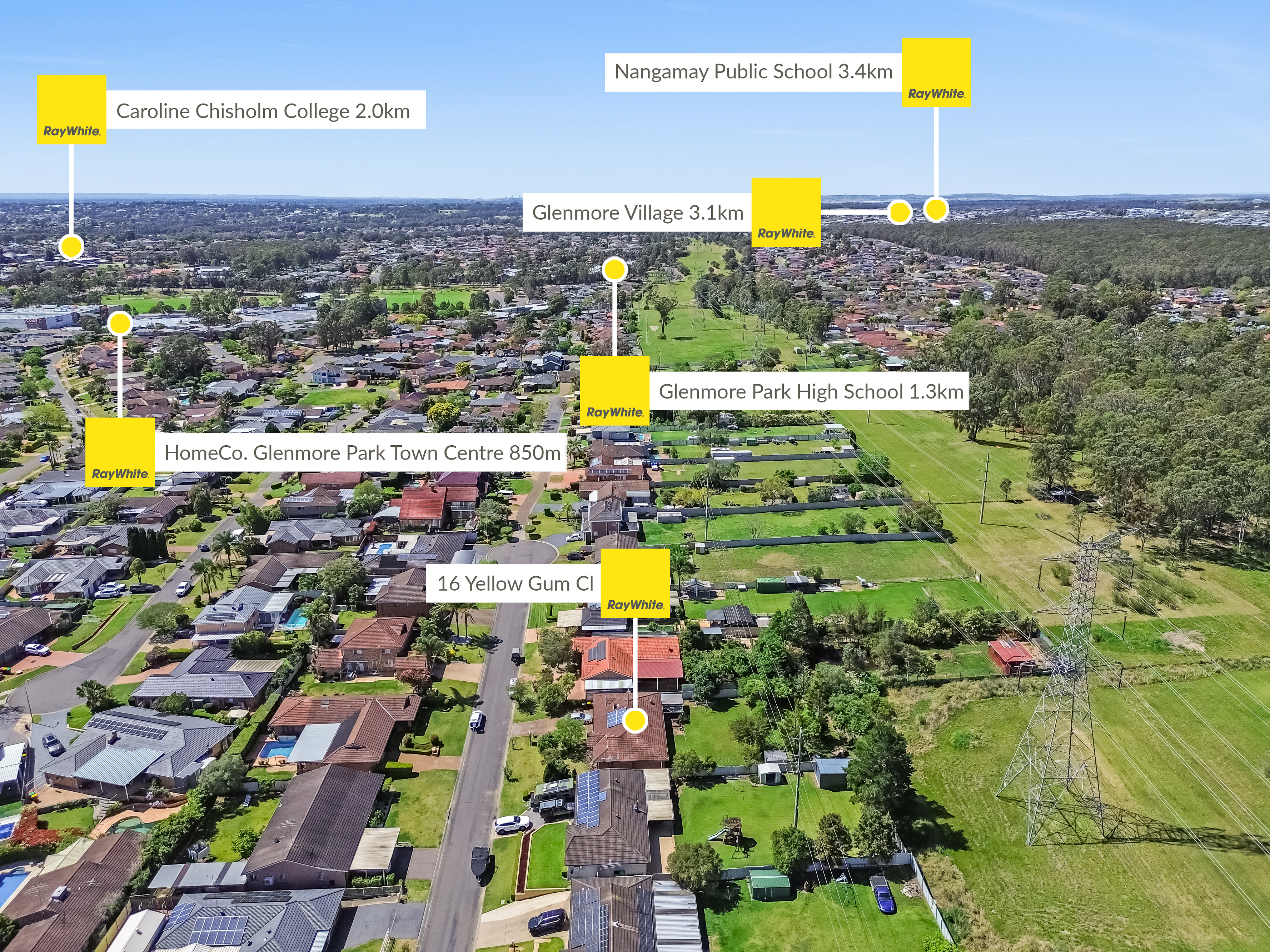 3-bedroom house at 16 YELLOW GUM CLOSE, Glenmore Park NSW 2745, Penrith, New South Wales