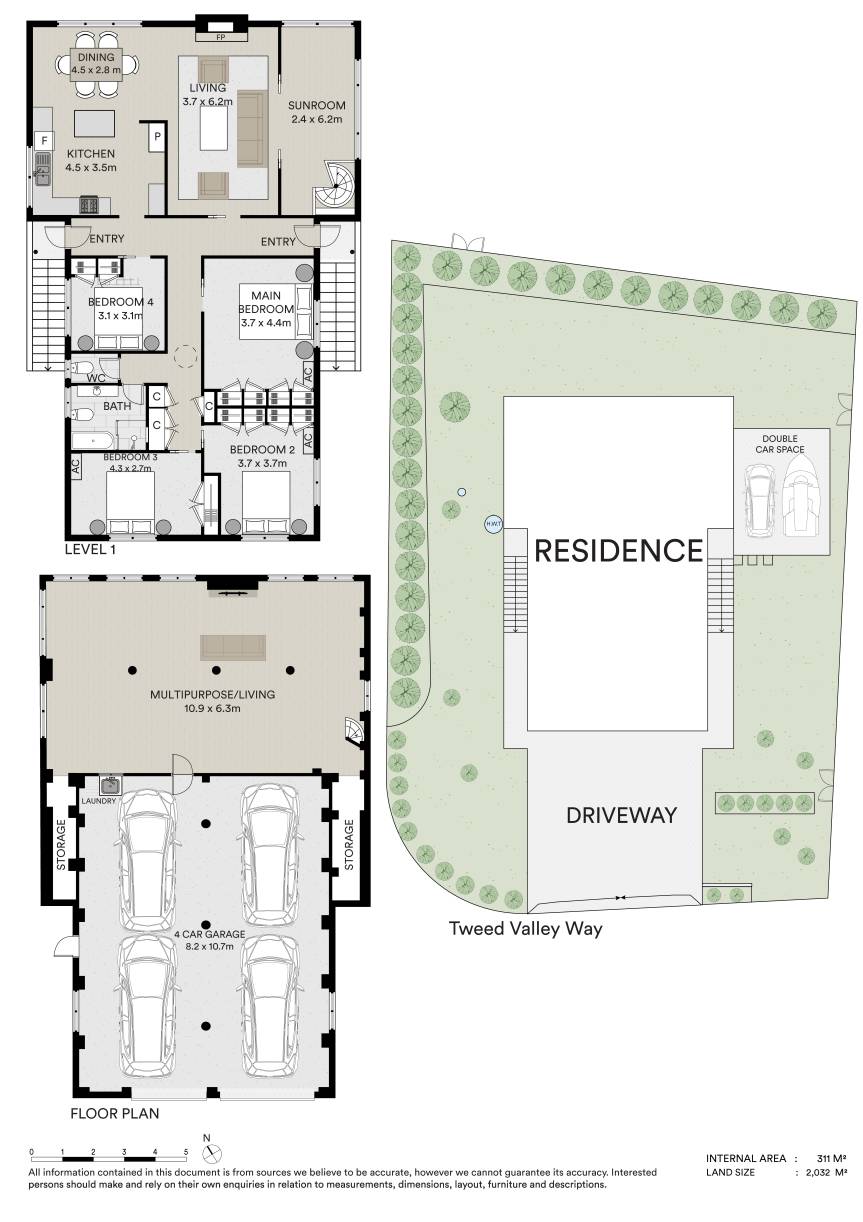 4-bedroom house at 3 Tweed Valley Way, Condong, Nsw, 2484, Tweed, New South Wales