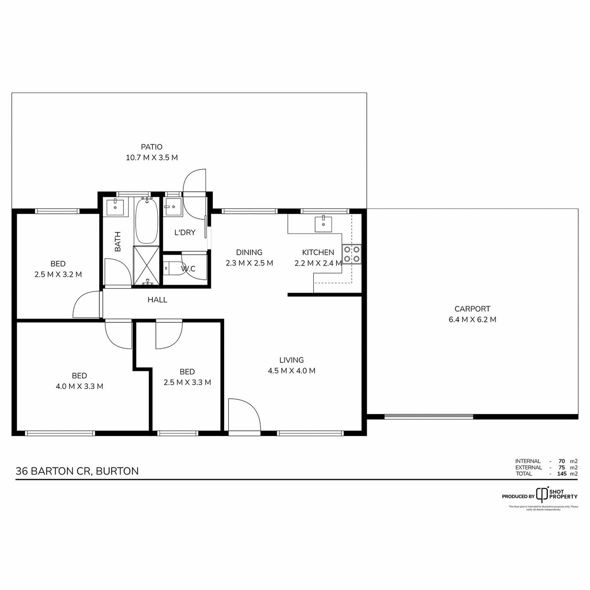 3-bedroom house at 36 BARTON CRESCENT, Burton SA 5110, Salisbury, South Australia